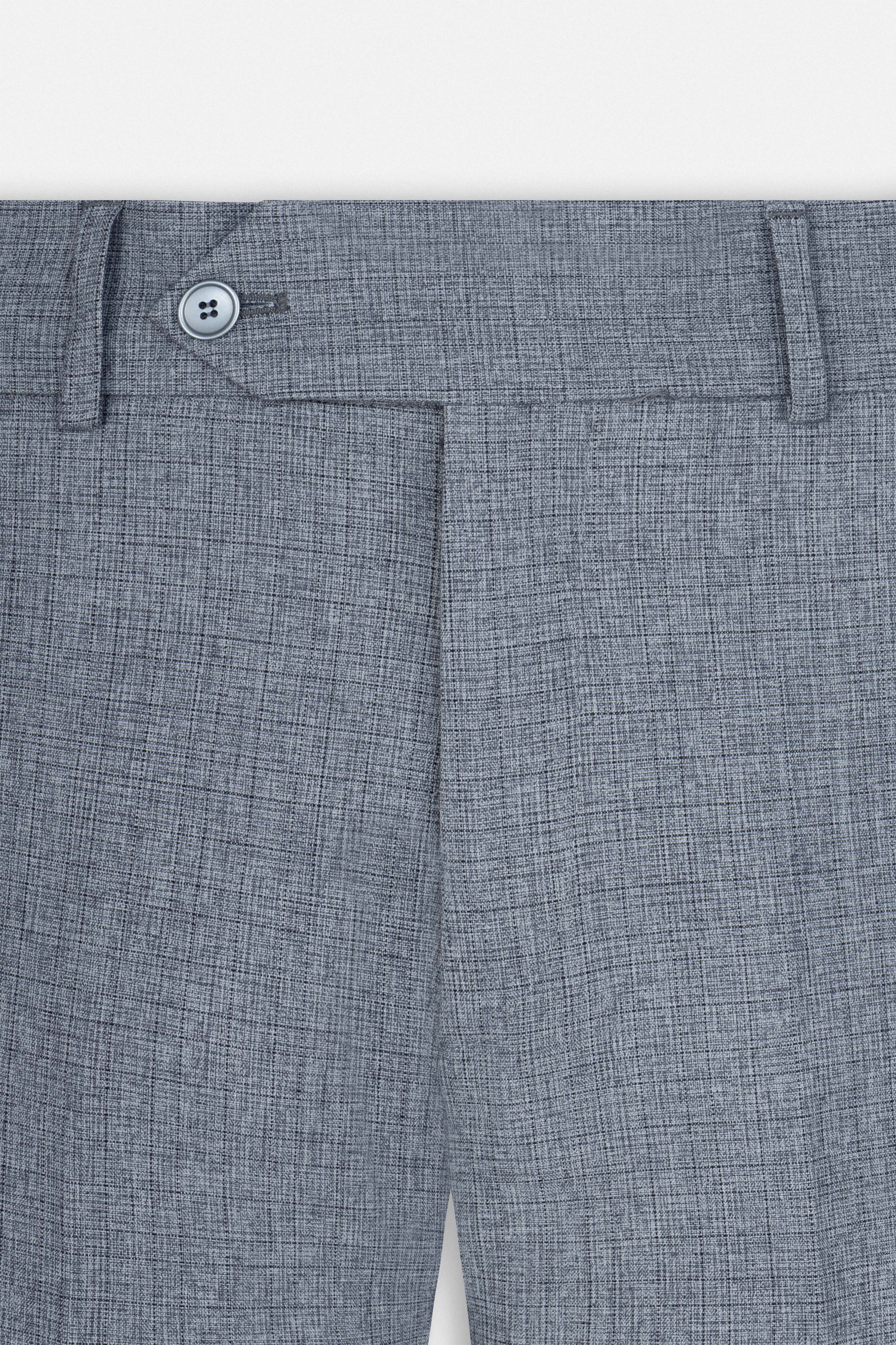 Gray Smart Casual Pants