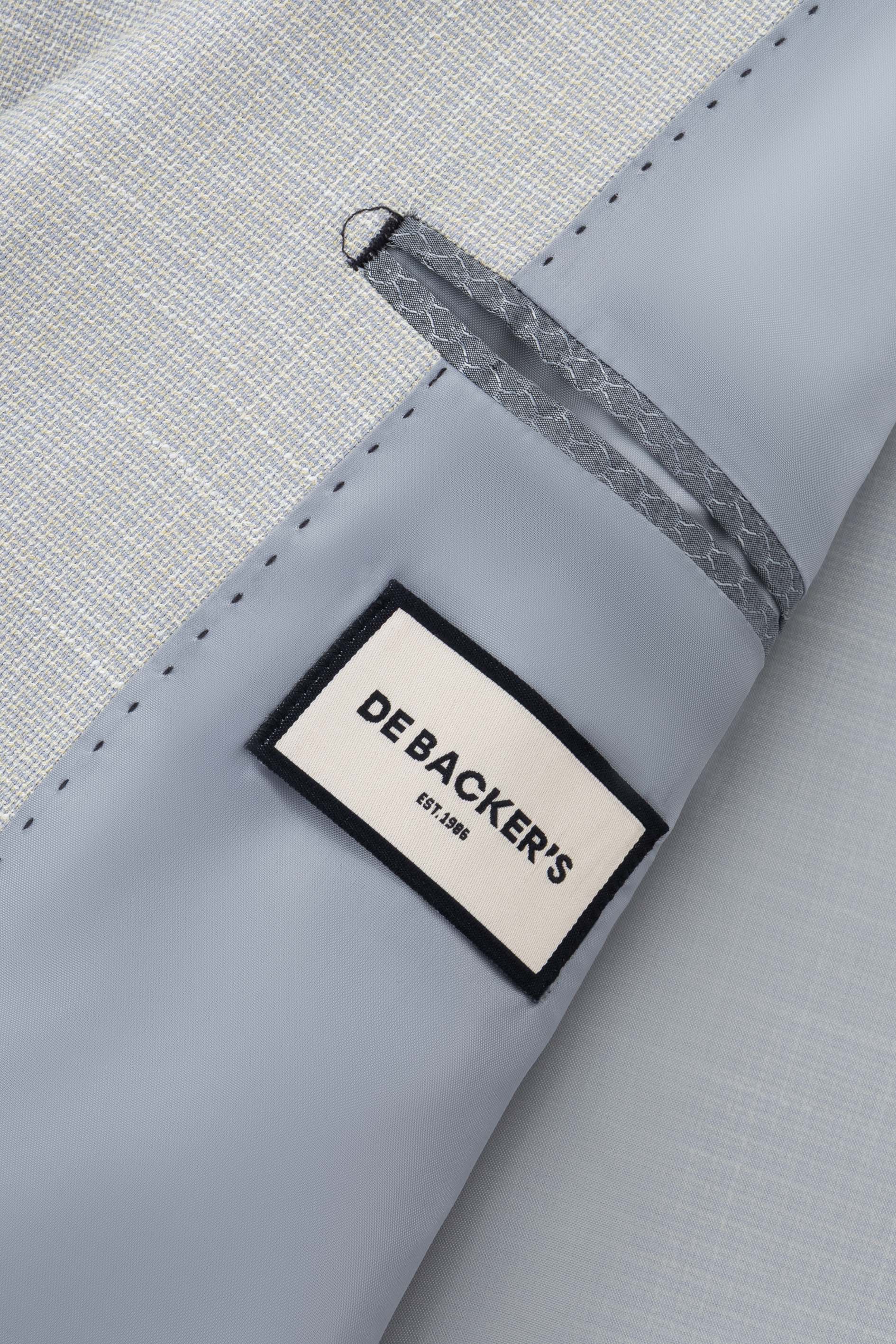 بليزر كاجوال بنمط بلون رمادي فاتح