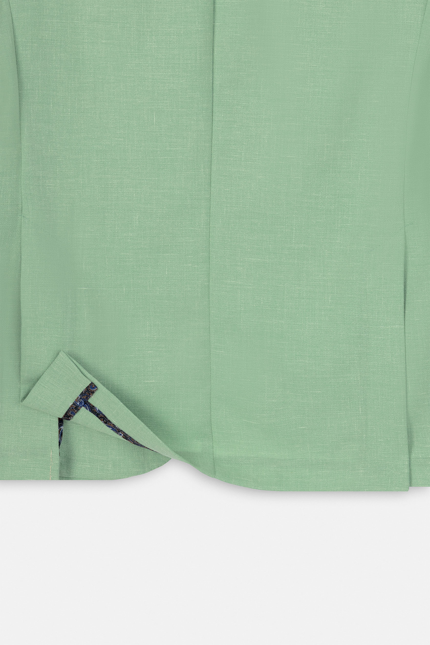 Pistachio Casual Linen Blend Blazer
