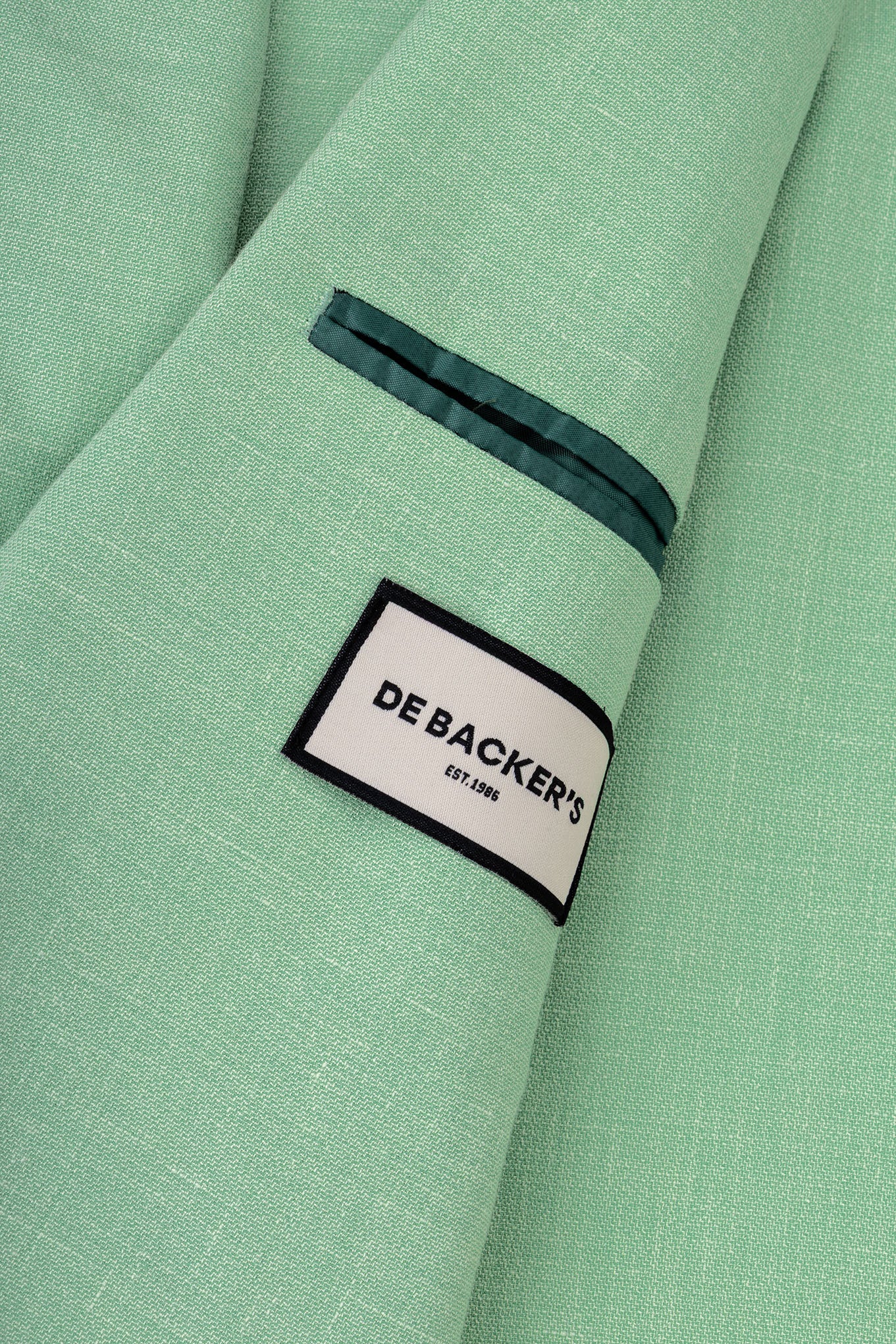 Pistachio Casual Linen Blend Blazer