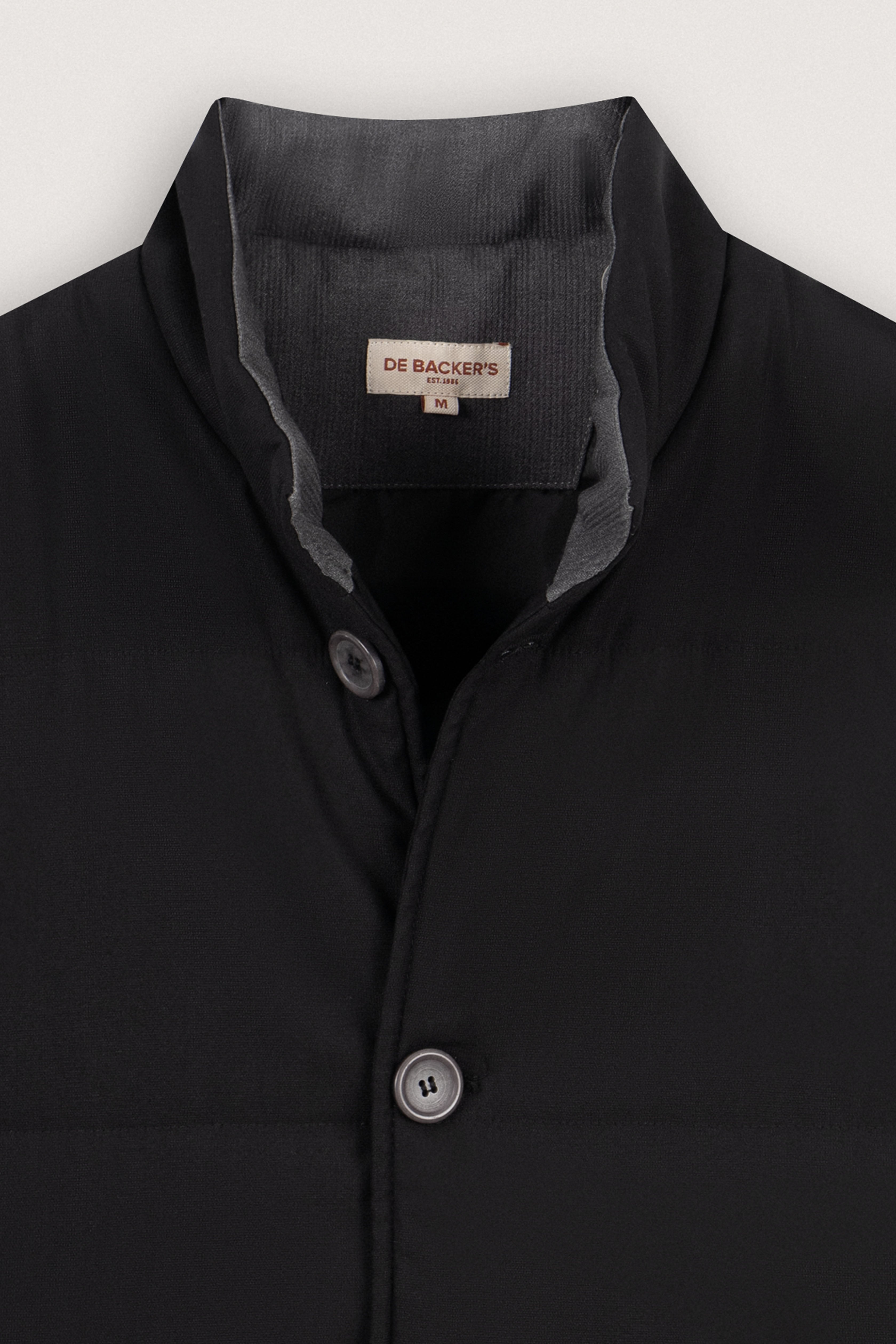 Black Button-Up Vest