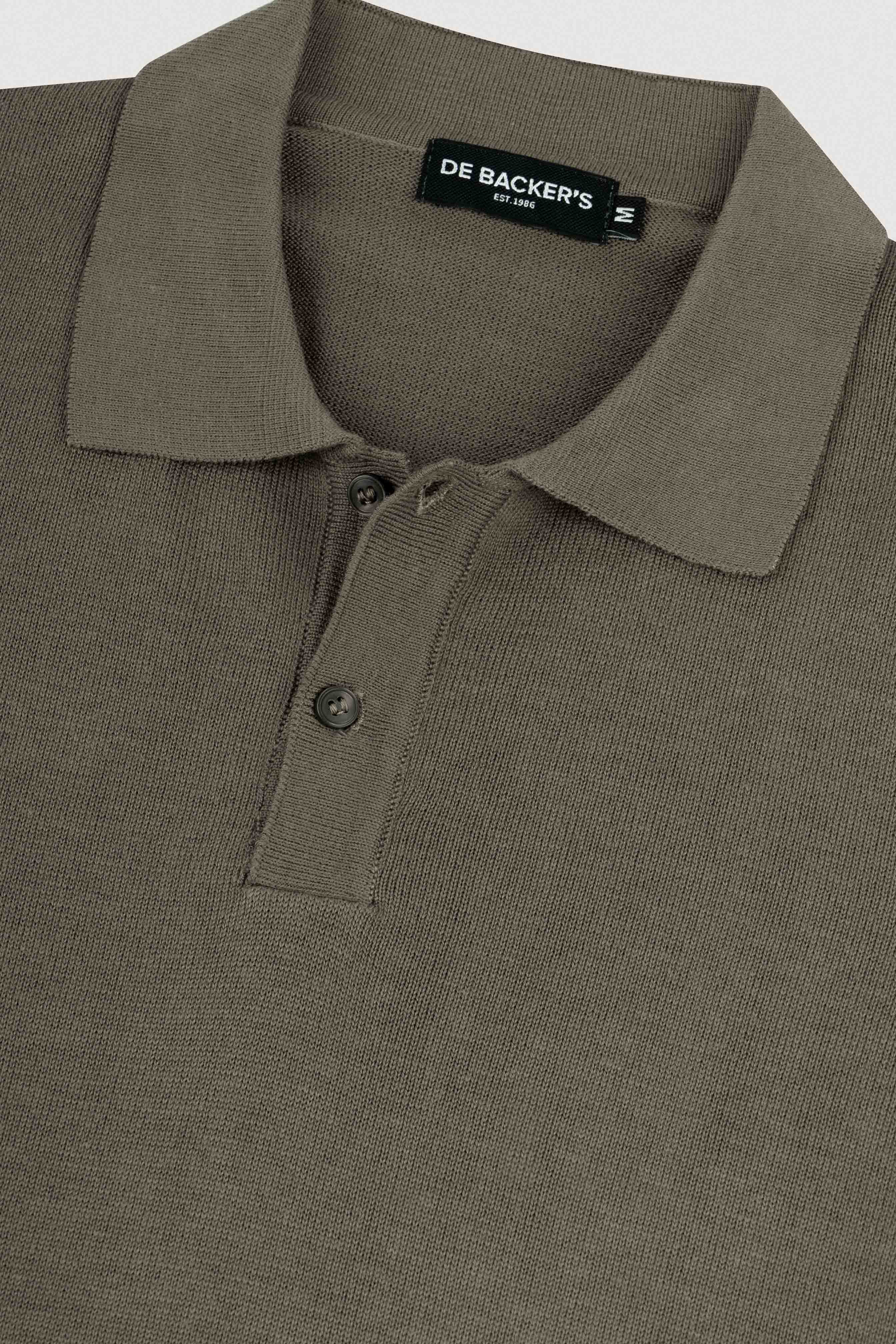 Camel Polo Pullover