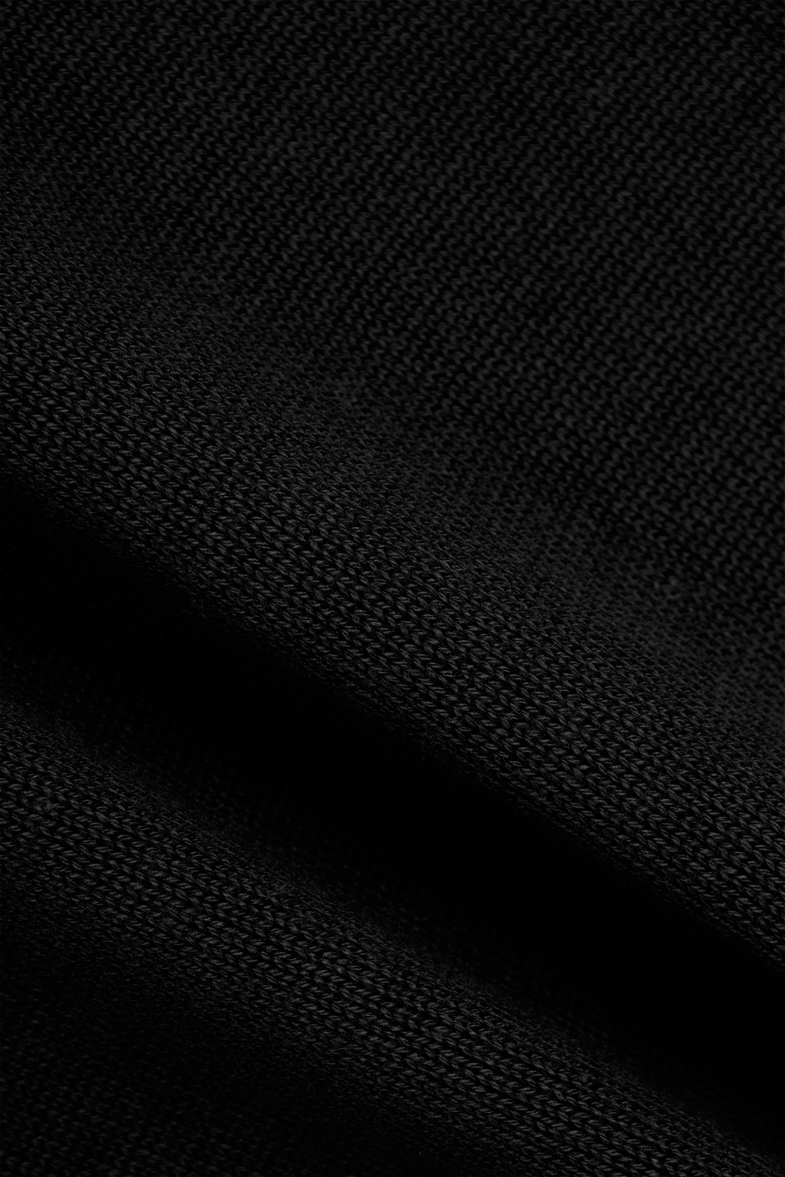 Black High-Neck Pullover