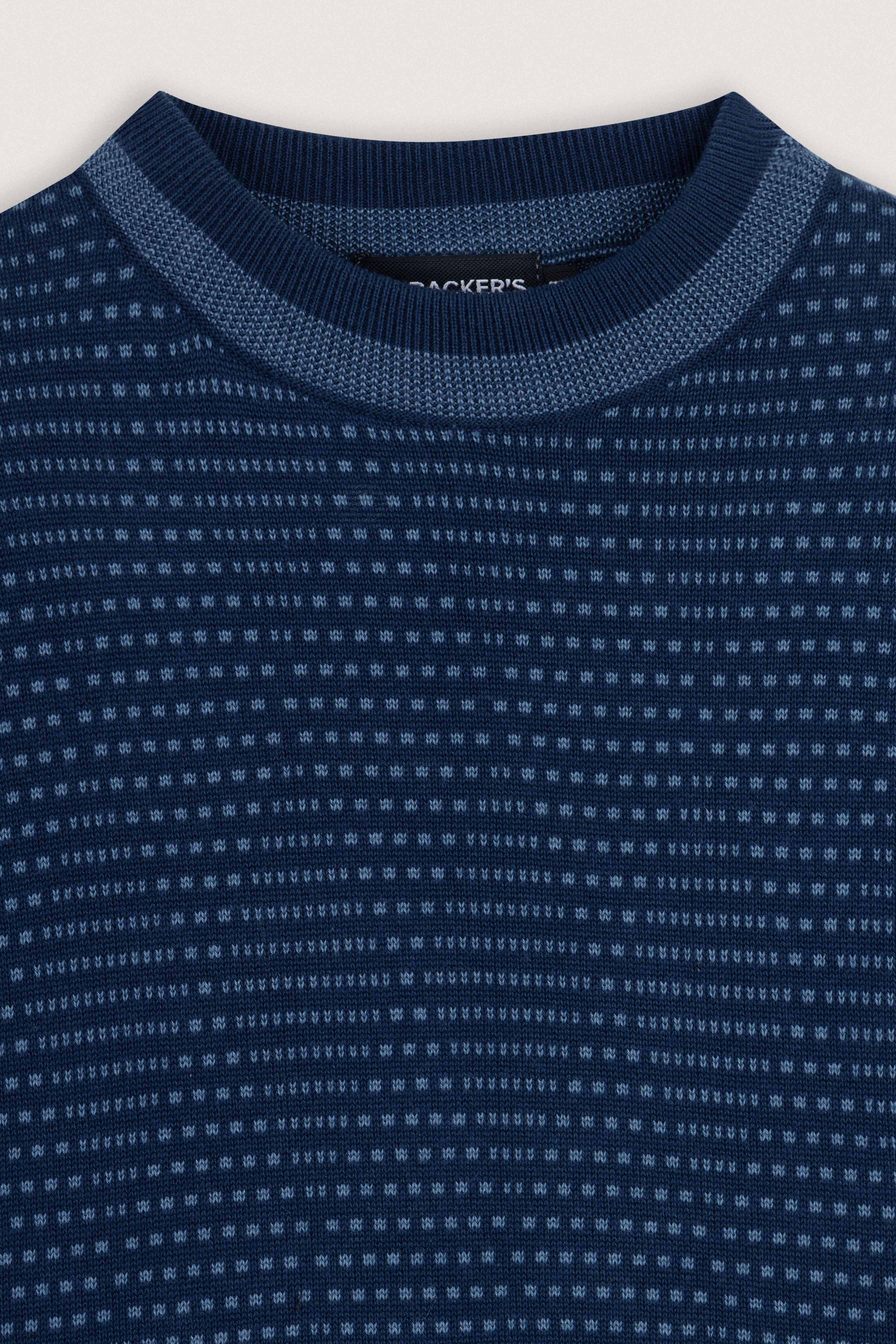 Navy Crew Neck Pullover