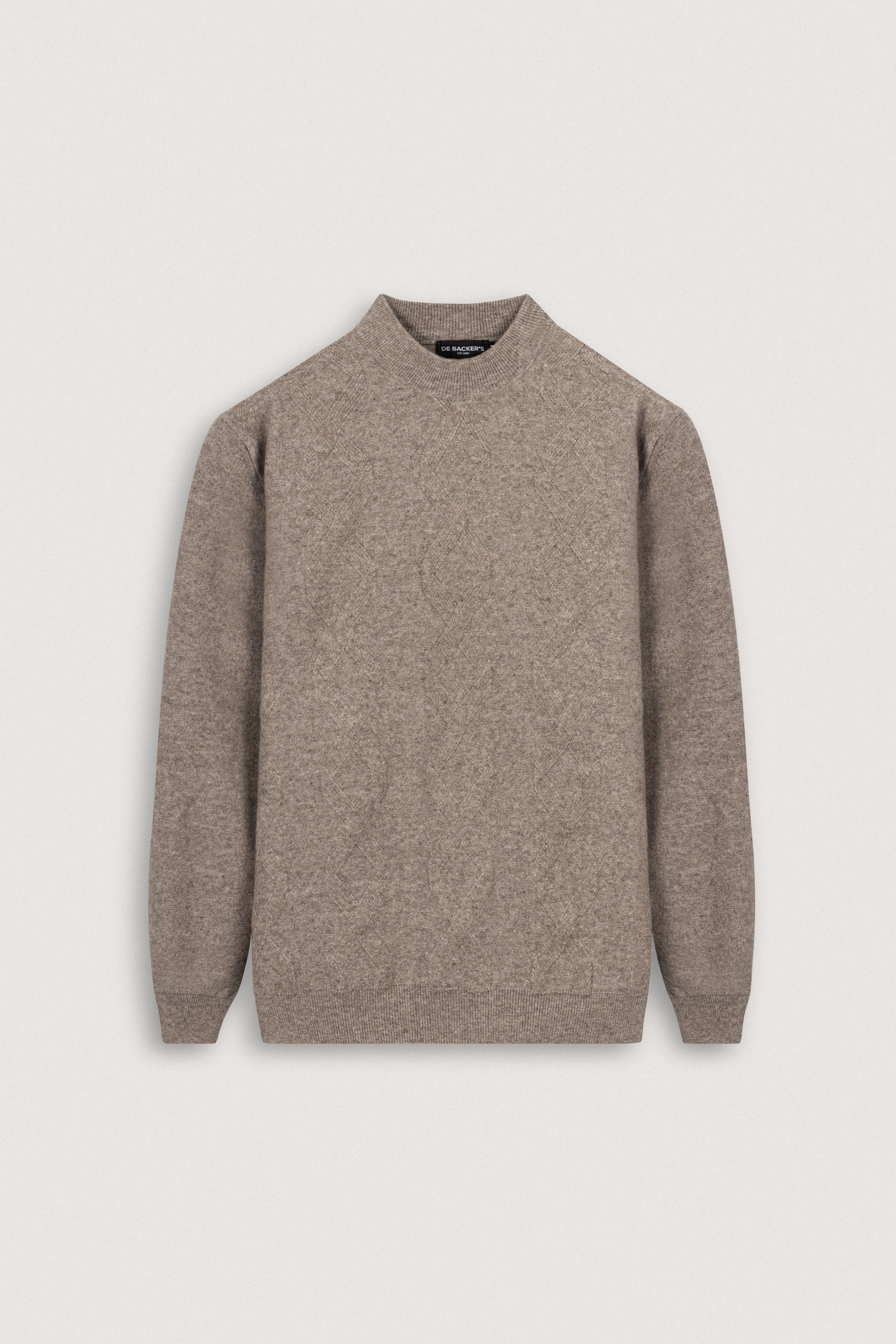 Mocha Crew Neck Pullover