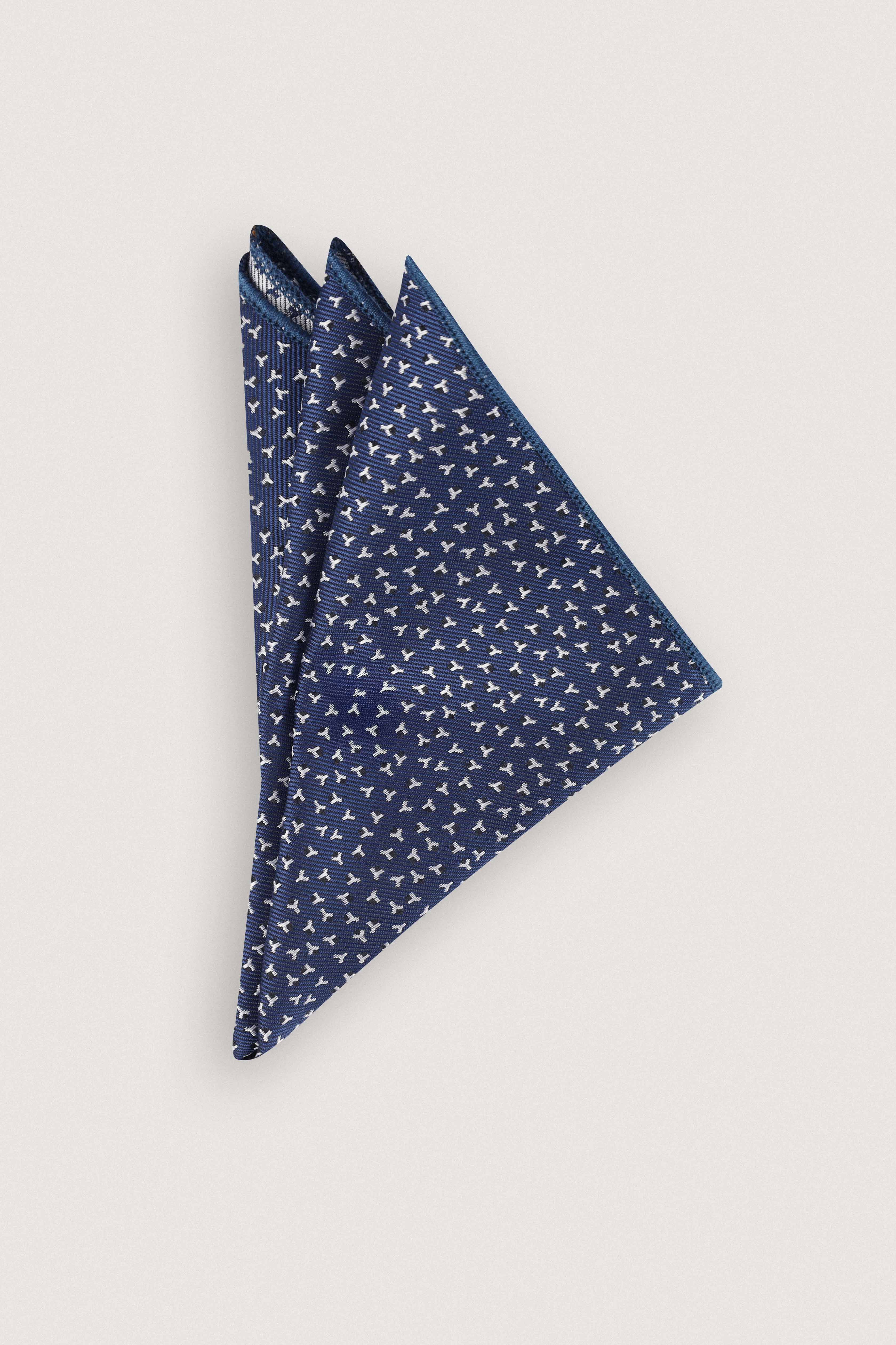 Manhattan Blue Jacquard Necktie