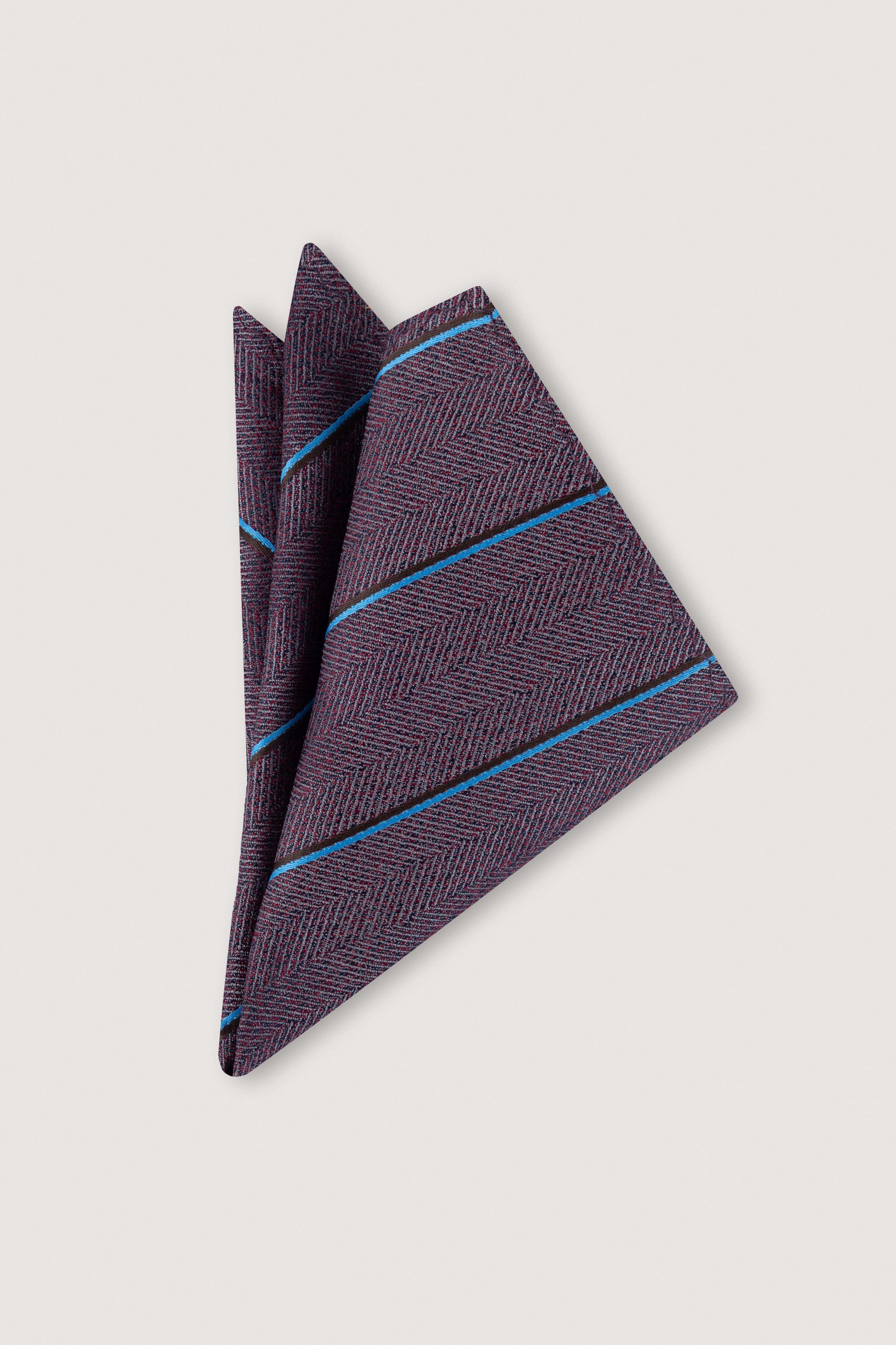 Lady Violet Necktie with Handkerchief - De Backers - 2