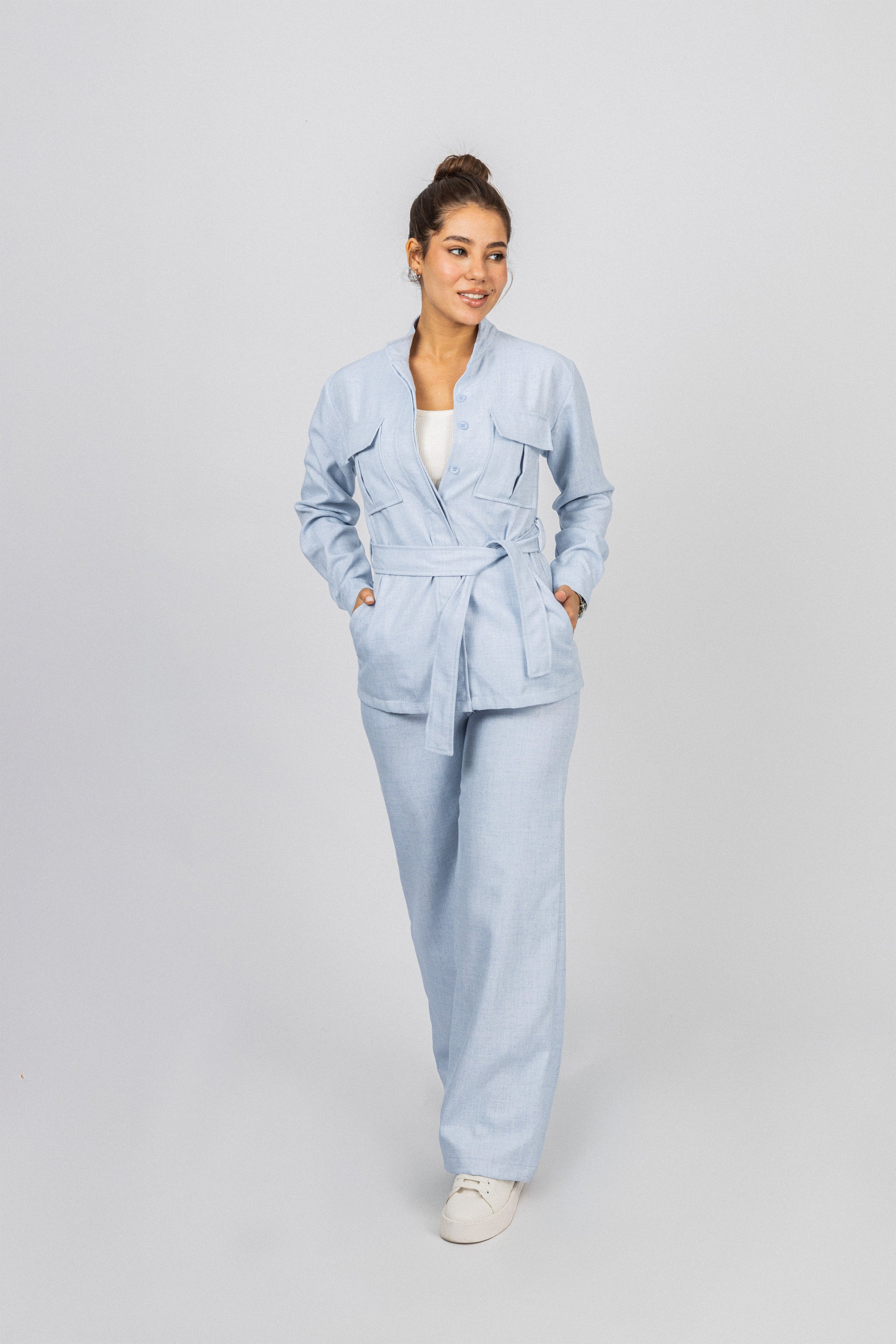 Light Blue Casual Set