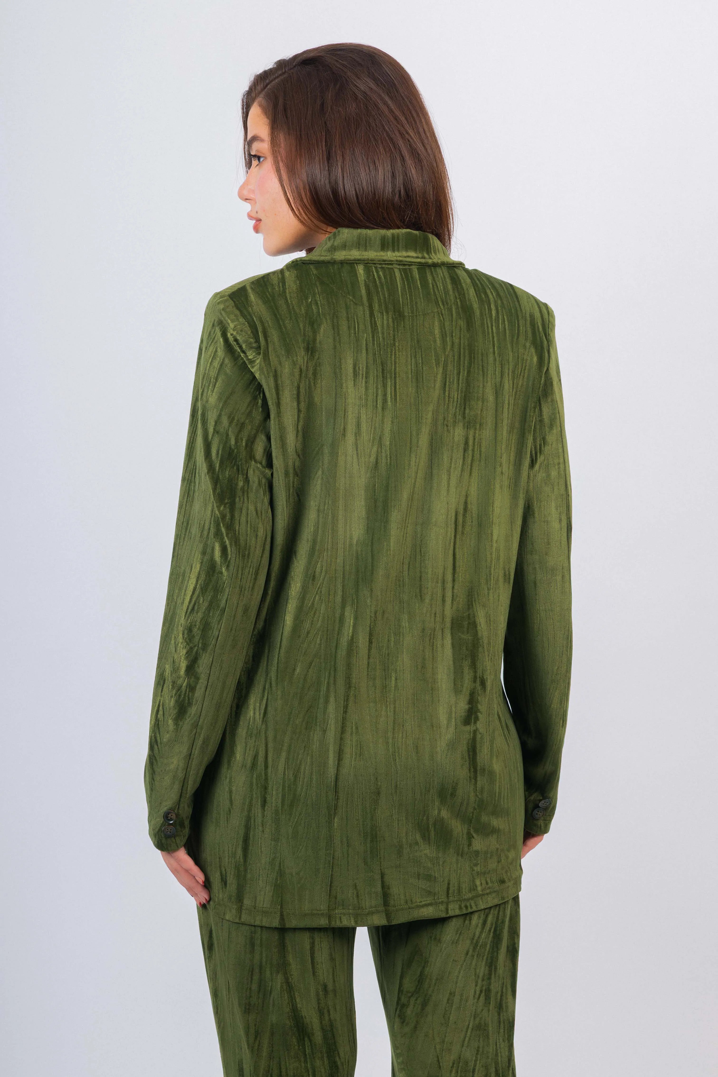 classic Olive Chamois Casual Women's Set