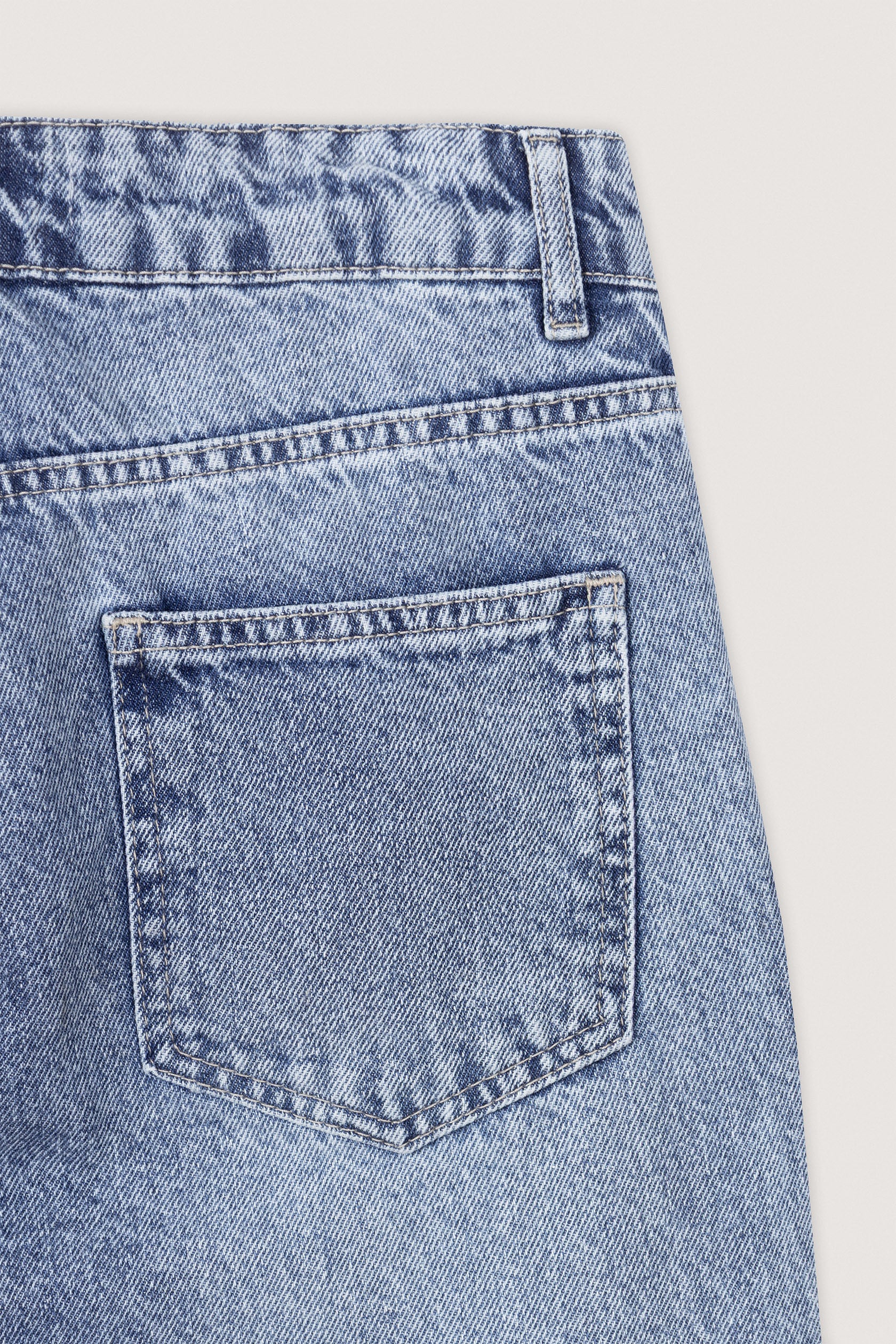 Light Blue wash Straight Jeans