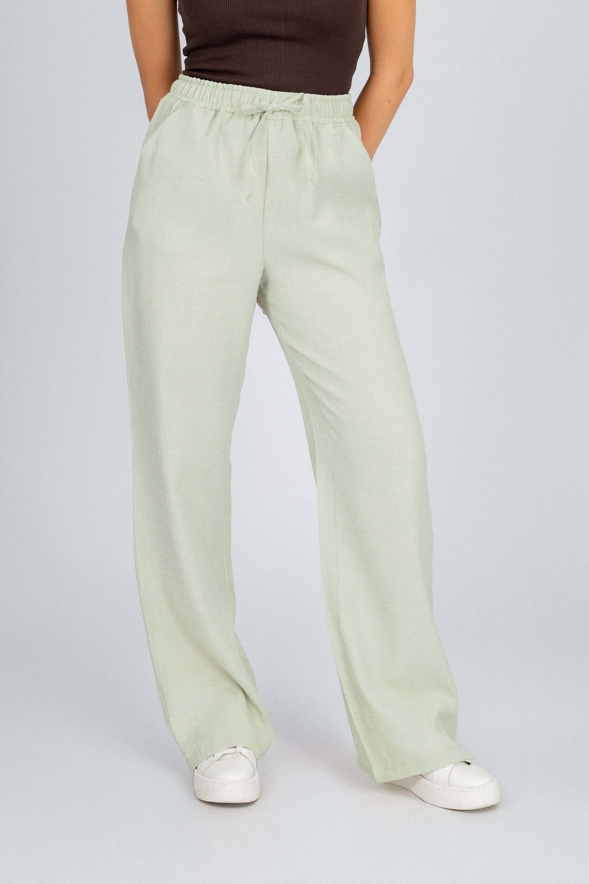 Pistachio Wide Leg Pant