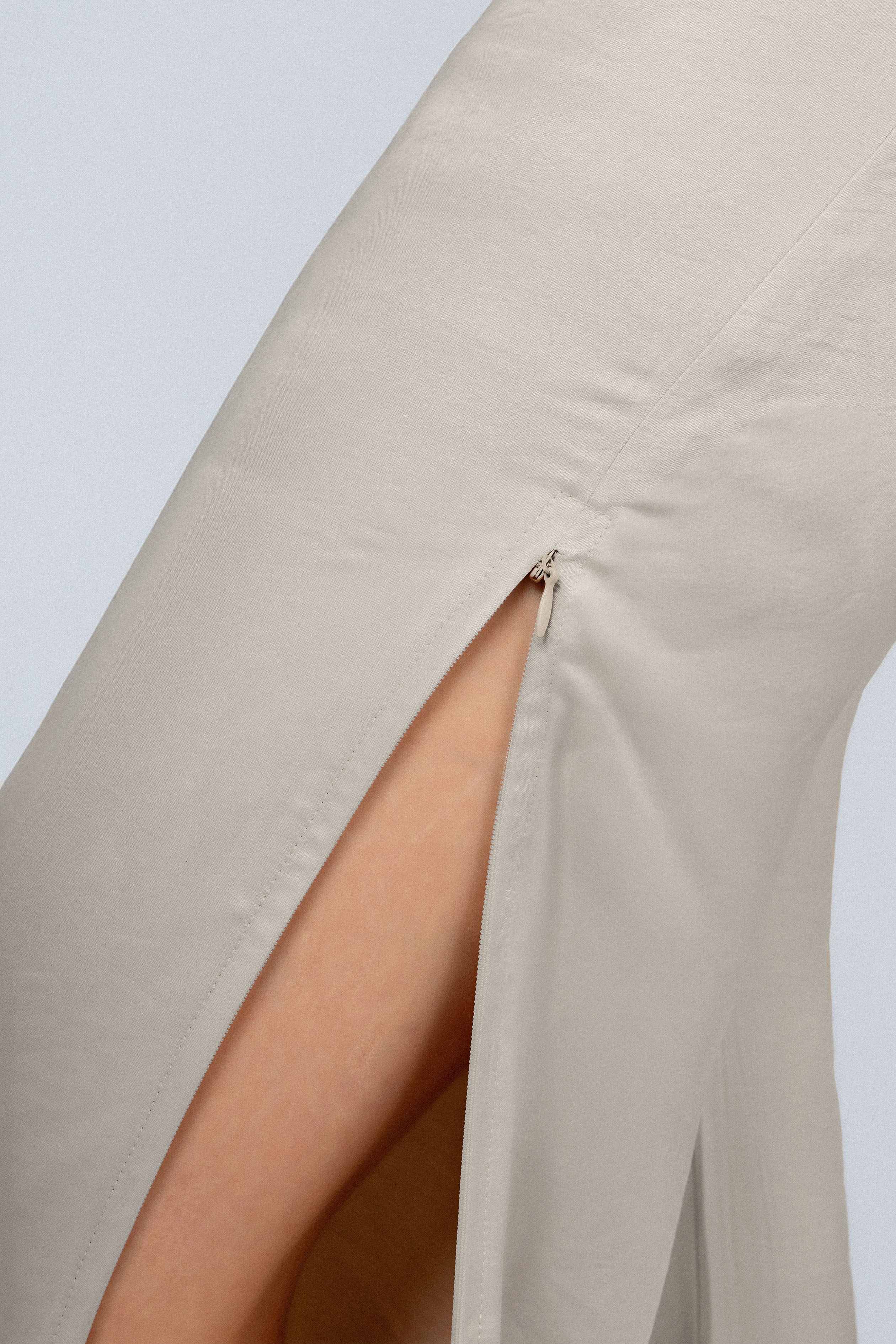 Women's Classic Gray Side Zip Pants