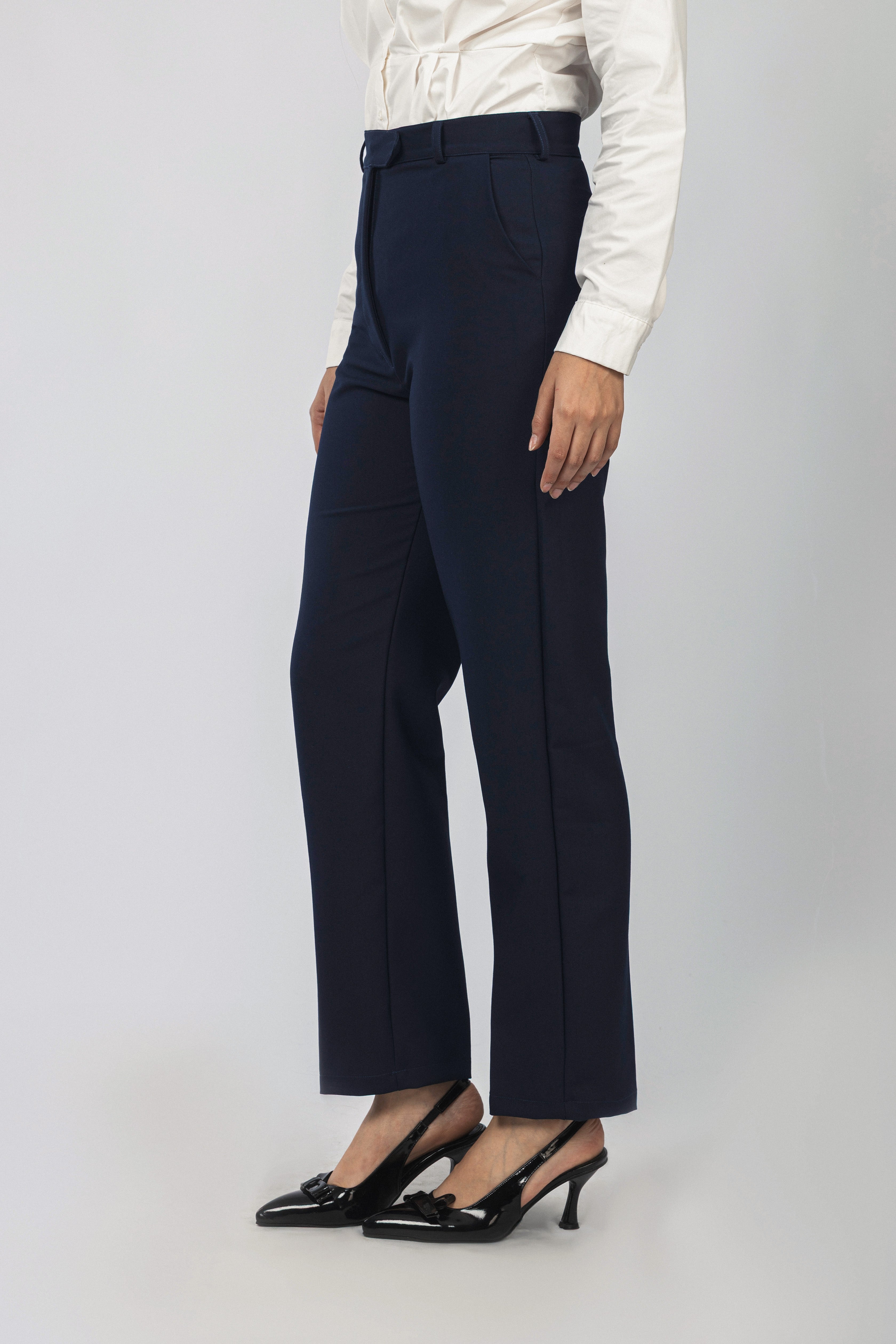 Navy Classic Pants