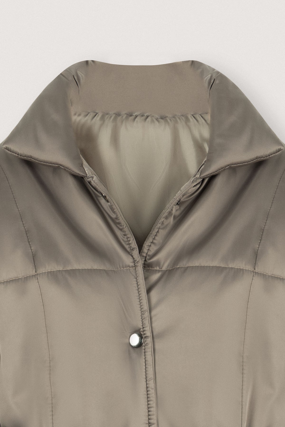 Light Beige Puffer Waterproof Jacket - De Backers - 7