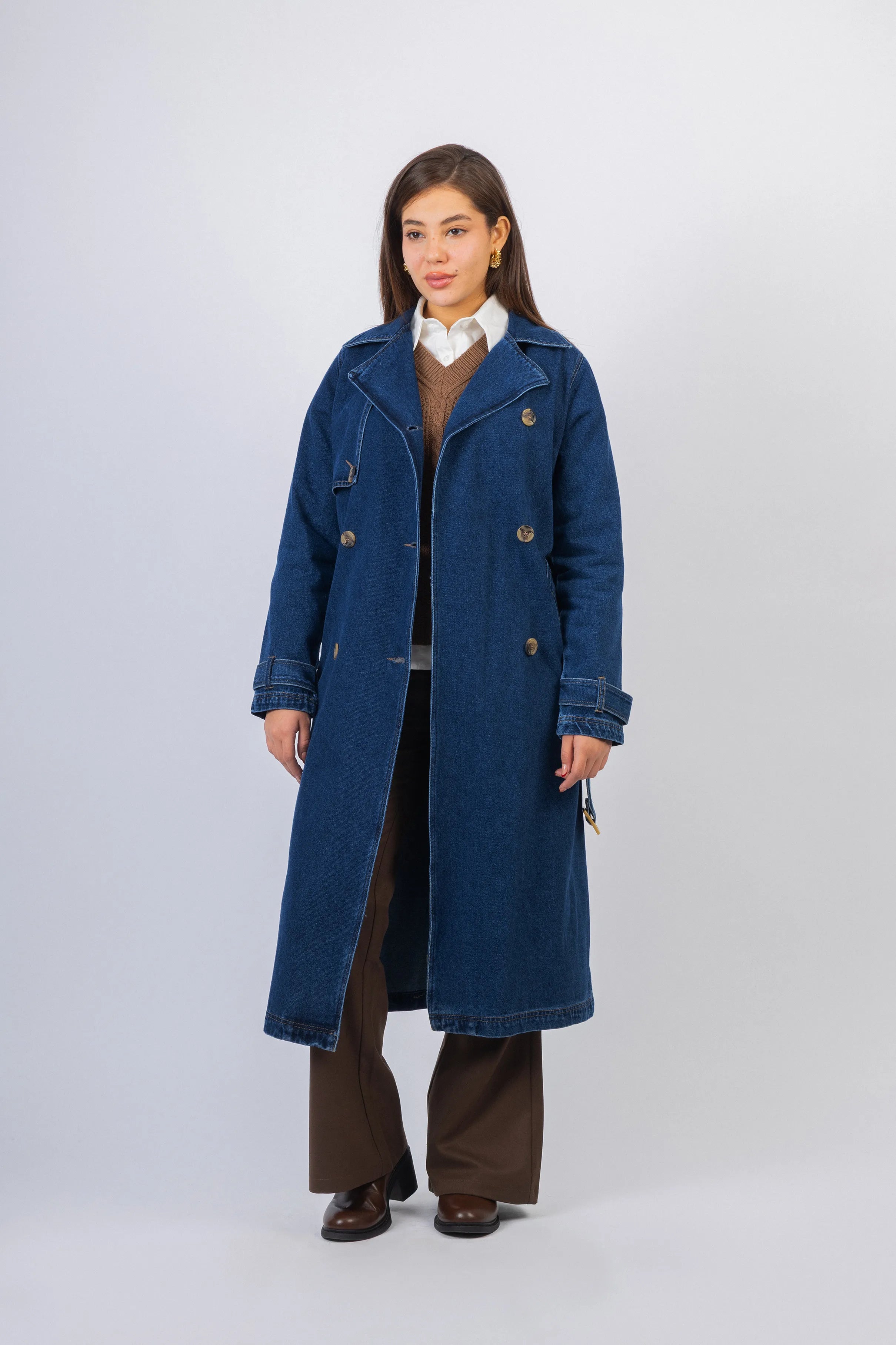 Blue Jeans Full length Coat