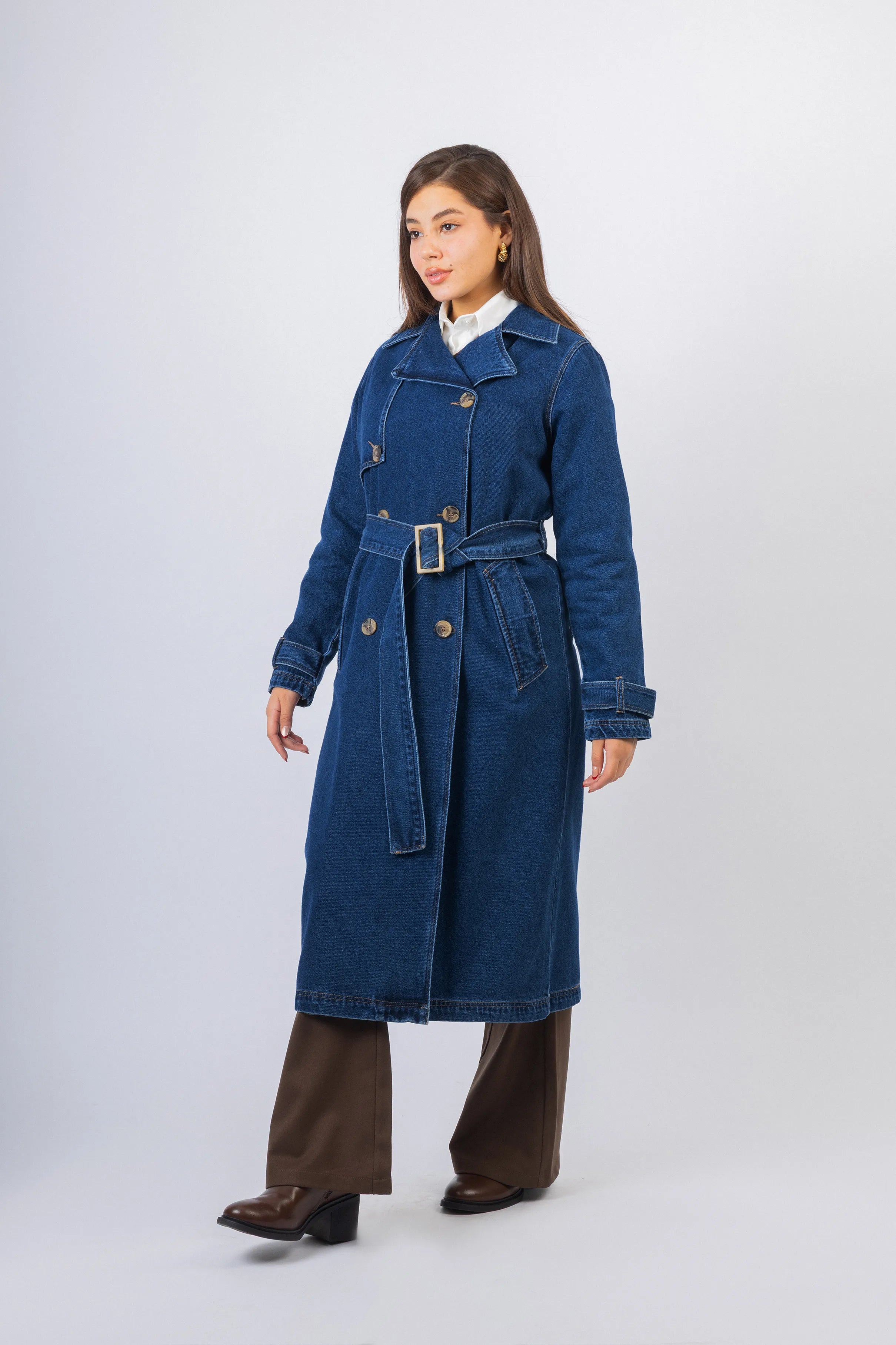 Blue Jeans Full length Coat