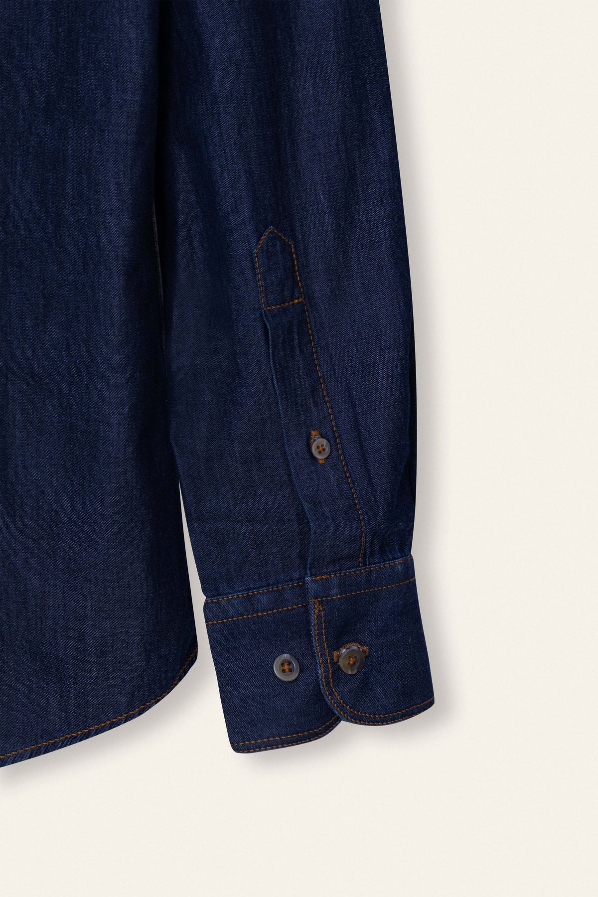 Dark Navy Casual Jeans Shirt - De Backers - 3