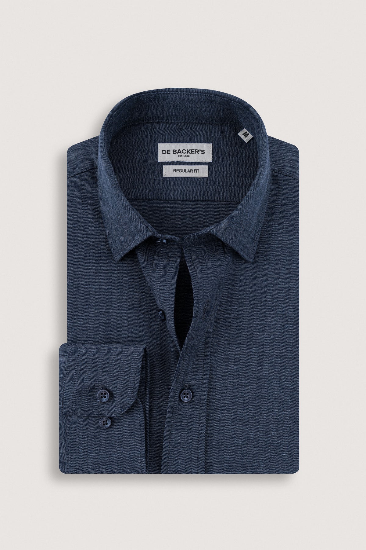 Navy Casual Shirt - De Backers - 1