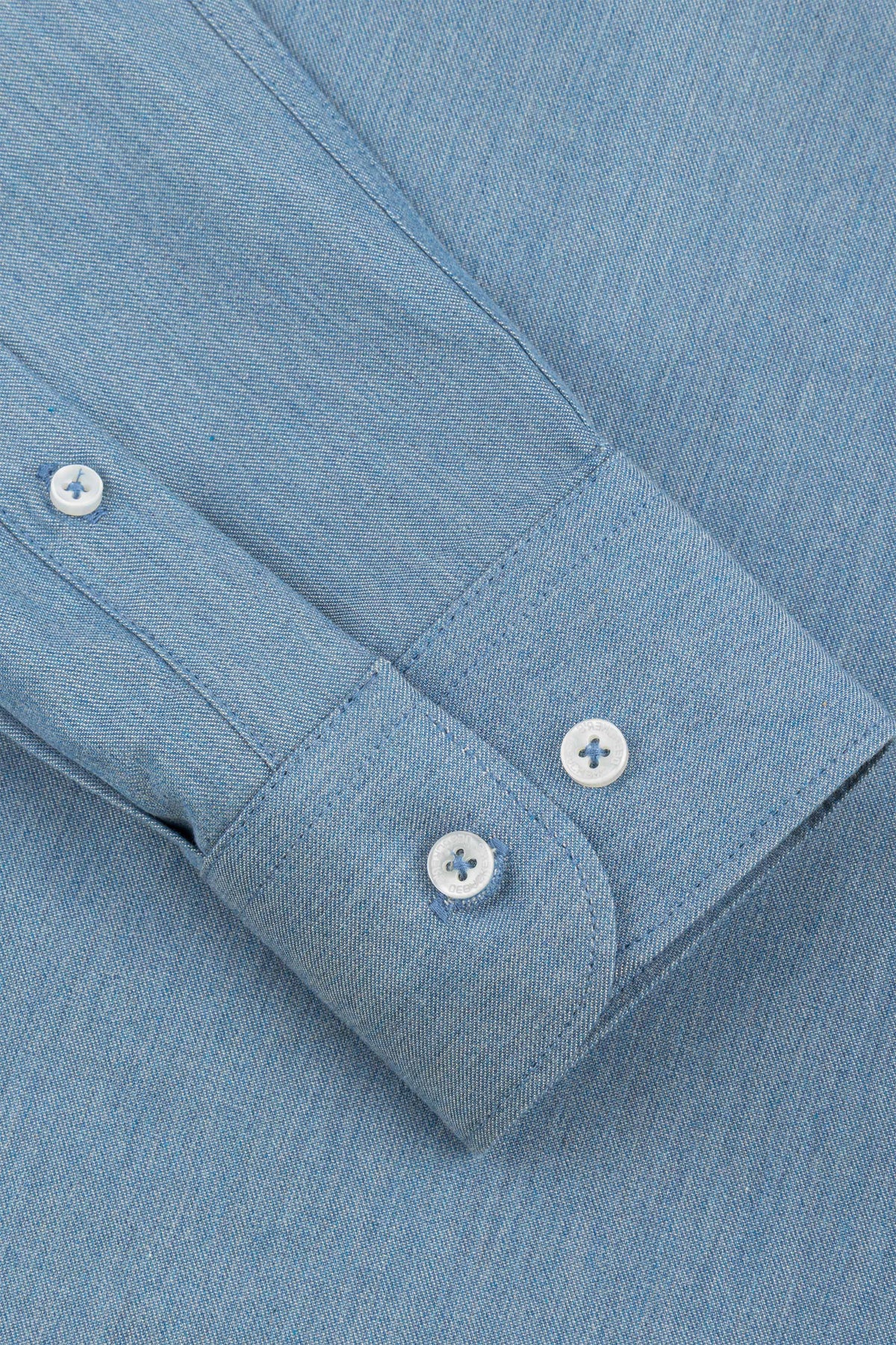 Petrol Blue Casual Shirt - De Backers - 3