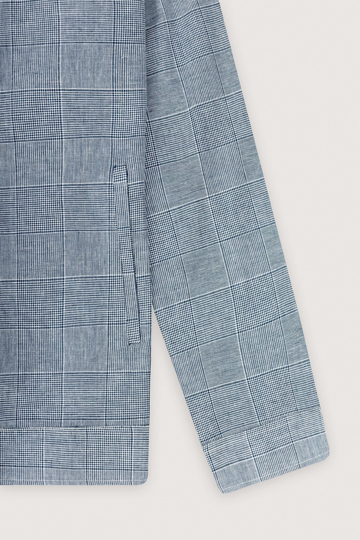 Navy Casual Linen Overshirt - De Backers - 3