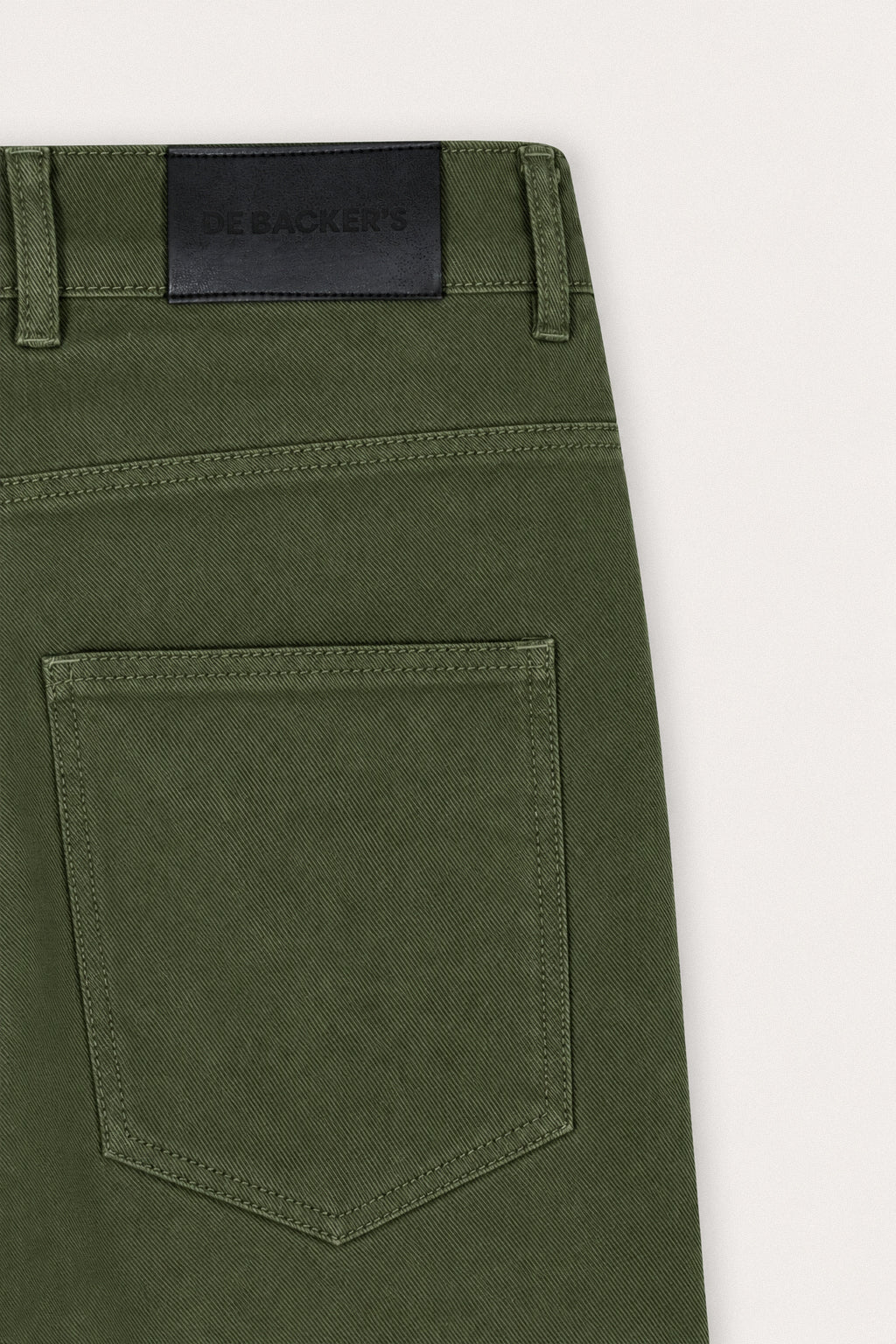 Men's Trousers Egypt - Olive Green Casual Chino Pants - 4