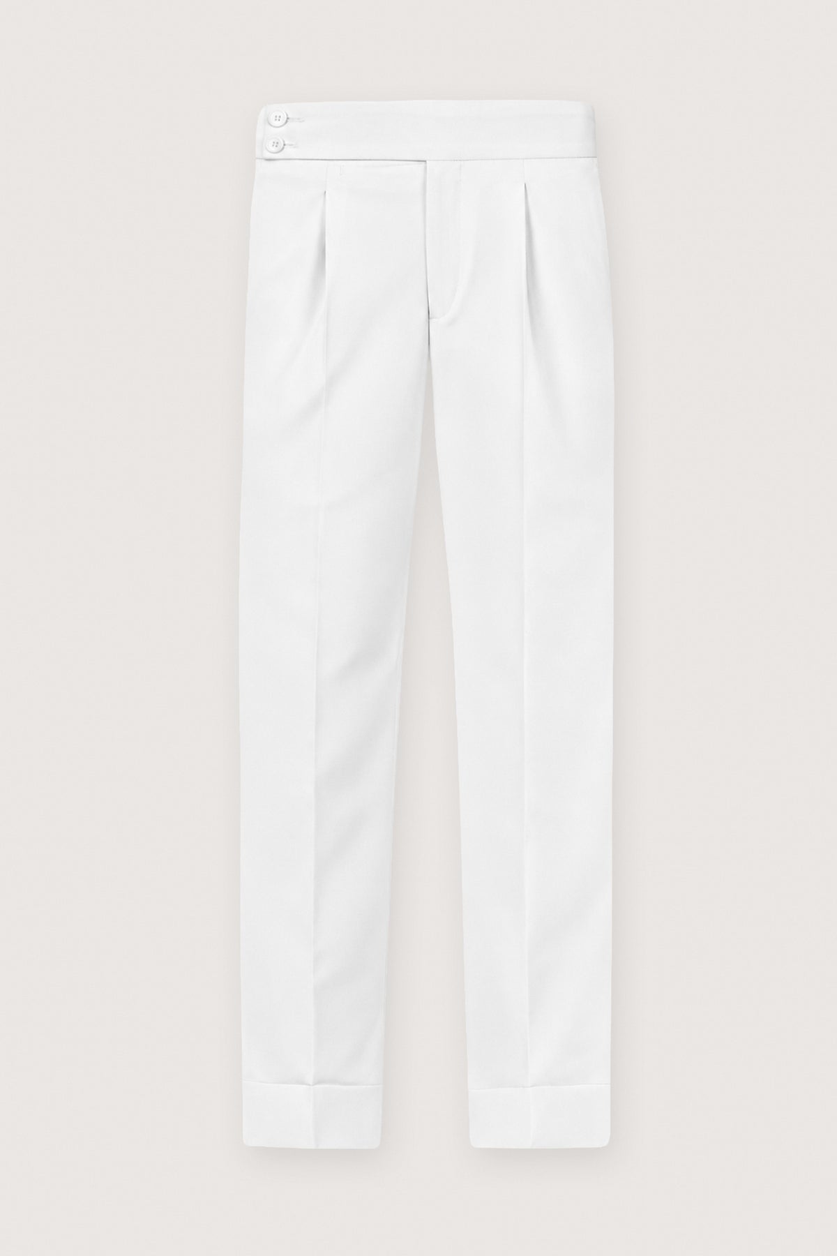 White Fashion Pants - De Backers - 1