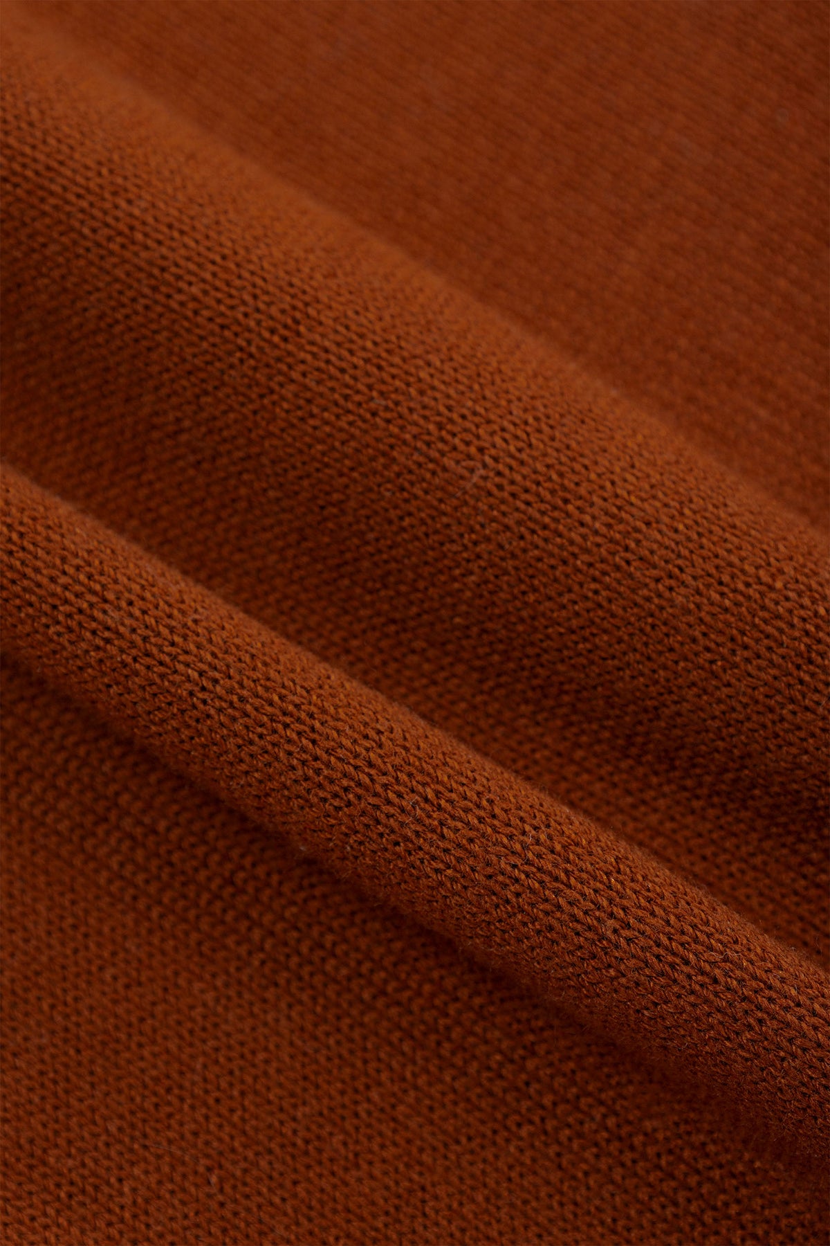 Brown V-Neck Pullover - De Backers - 4