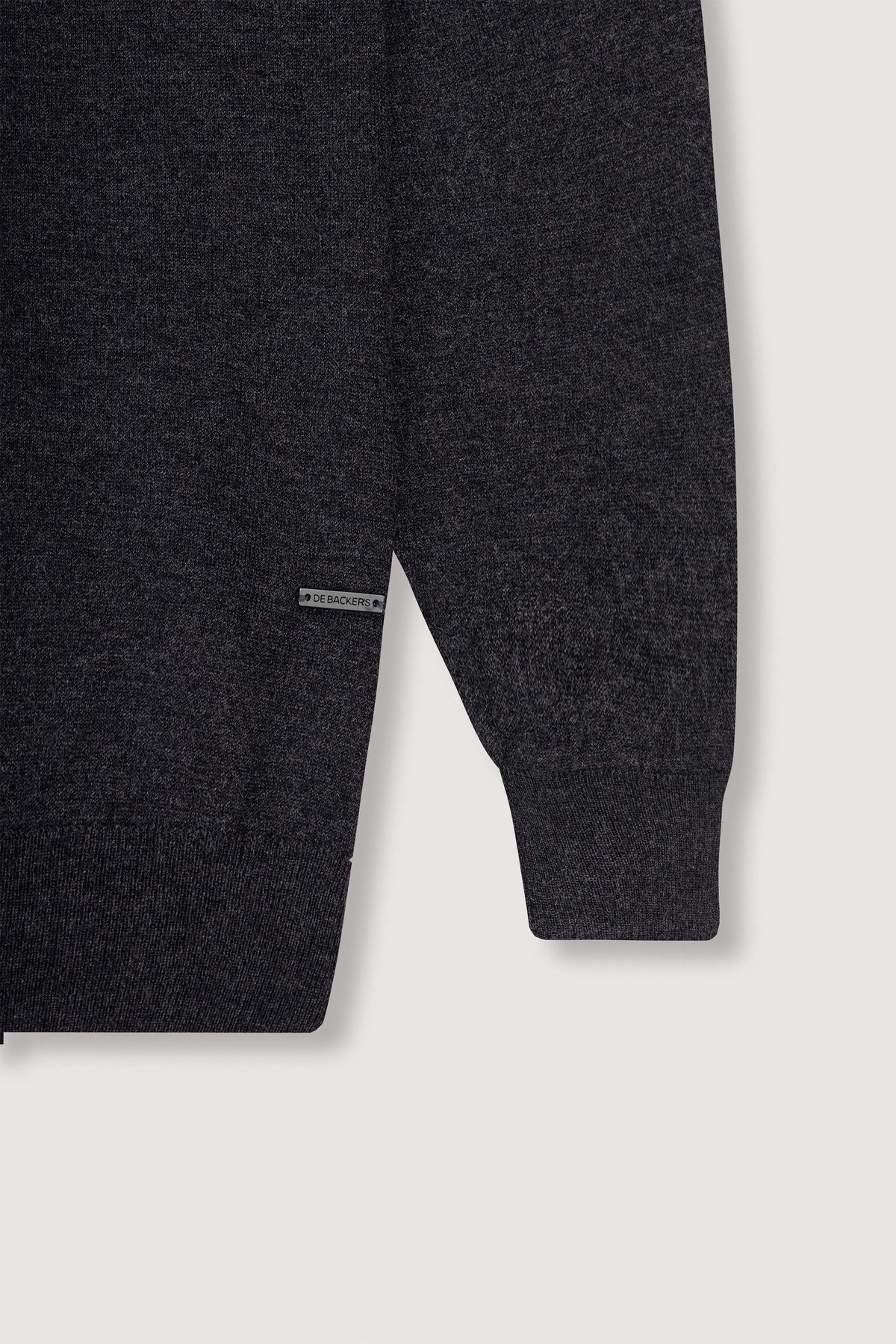 Dark Grey Polo City Pullover - De Backers - 3