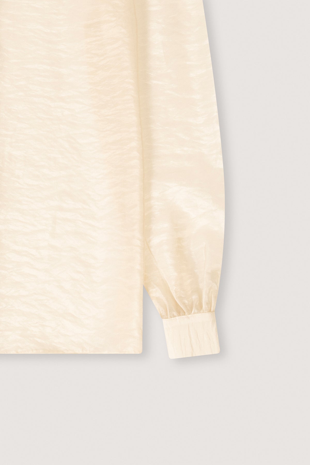 Women's Blouse Egypt - Cream Chiffon Blouse - 3