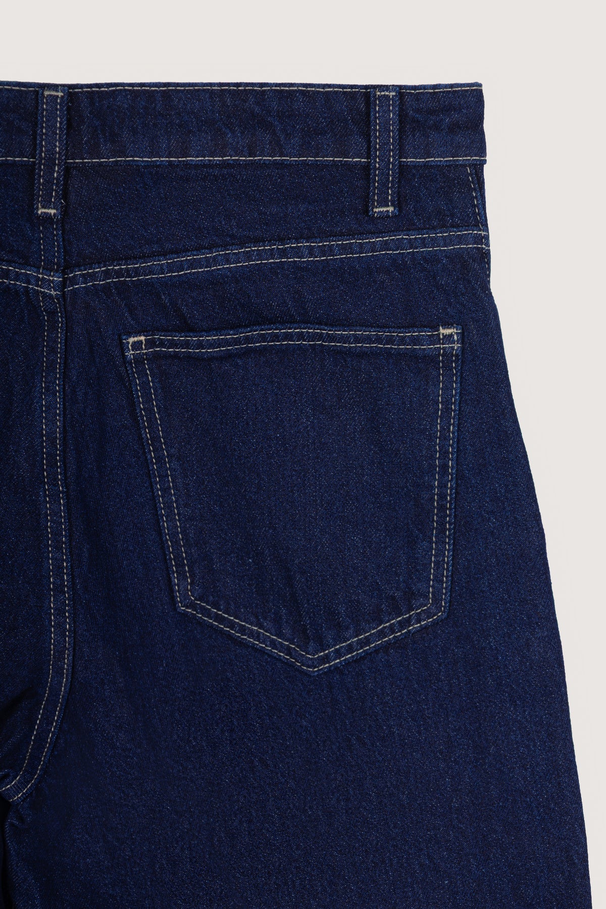 Dark Indigo Wash Flare-Leg Women's Jeans Pants - 4