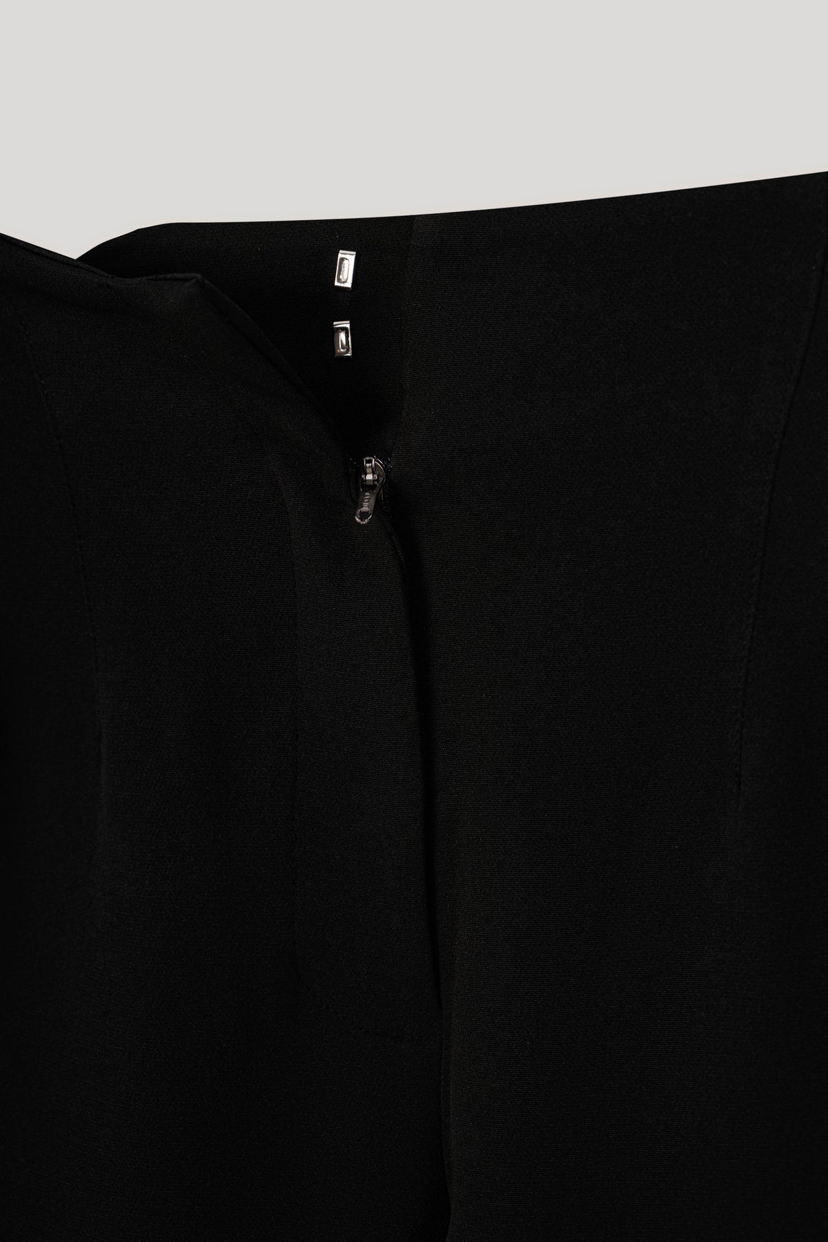 Black Wide-Leg Classic Women's Pants - 3
