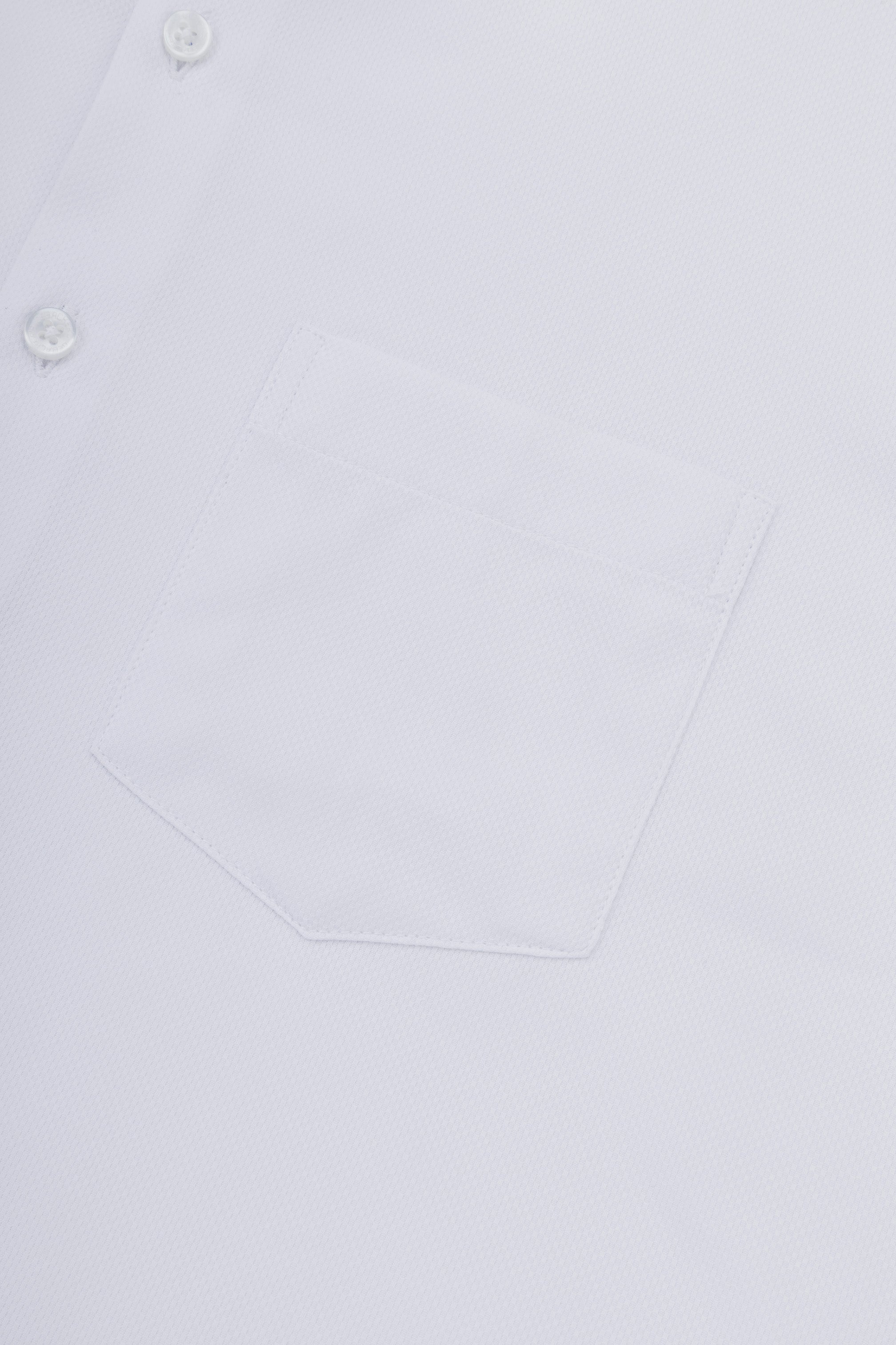 Jacquard White Classic Shirt