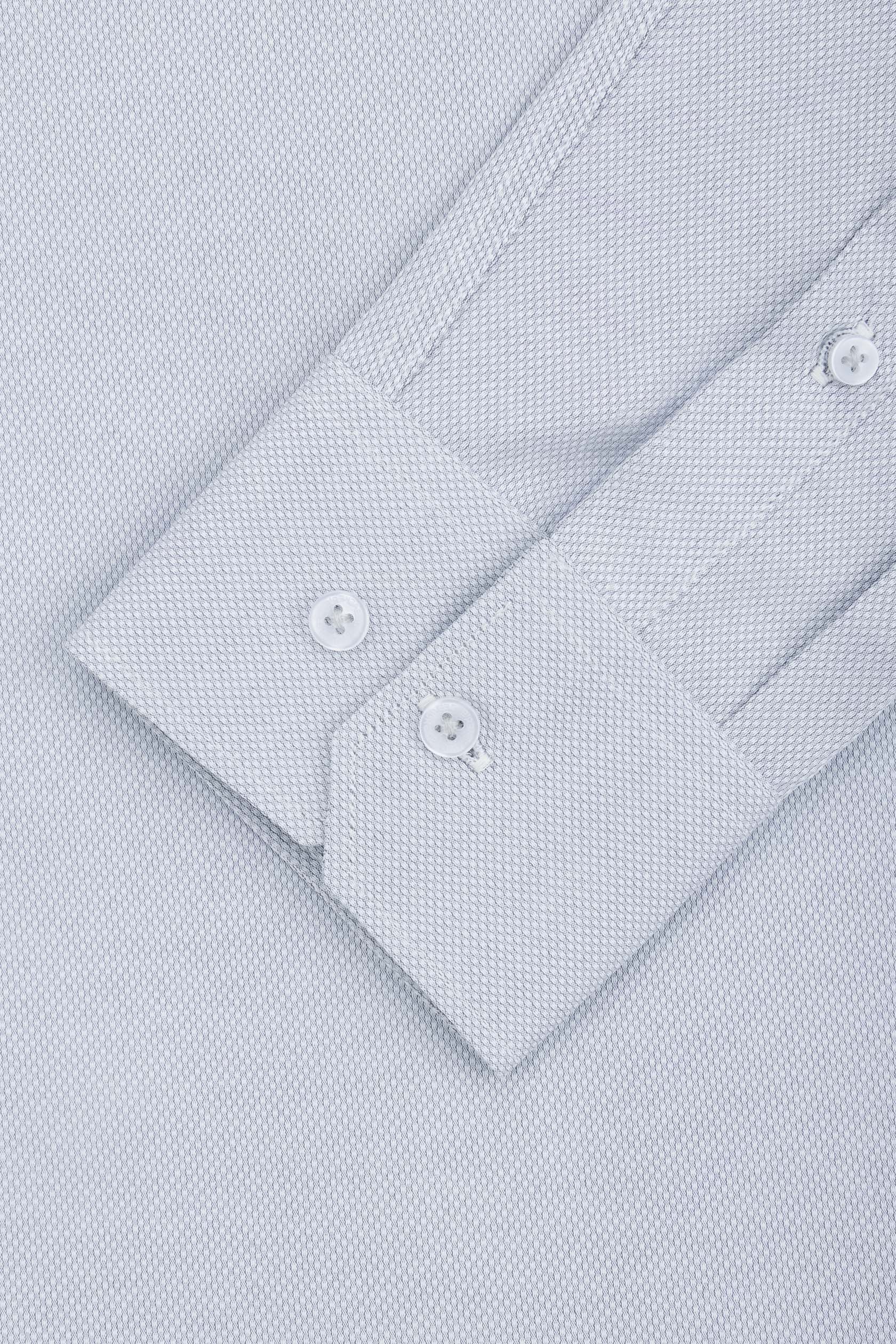 Jacquard Gray Classic Shirt