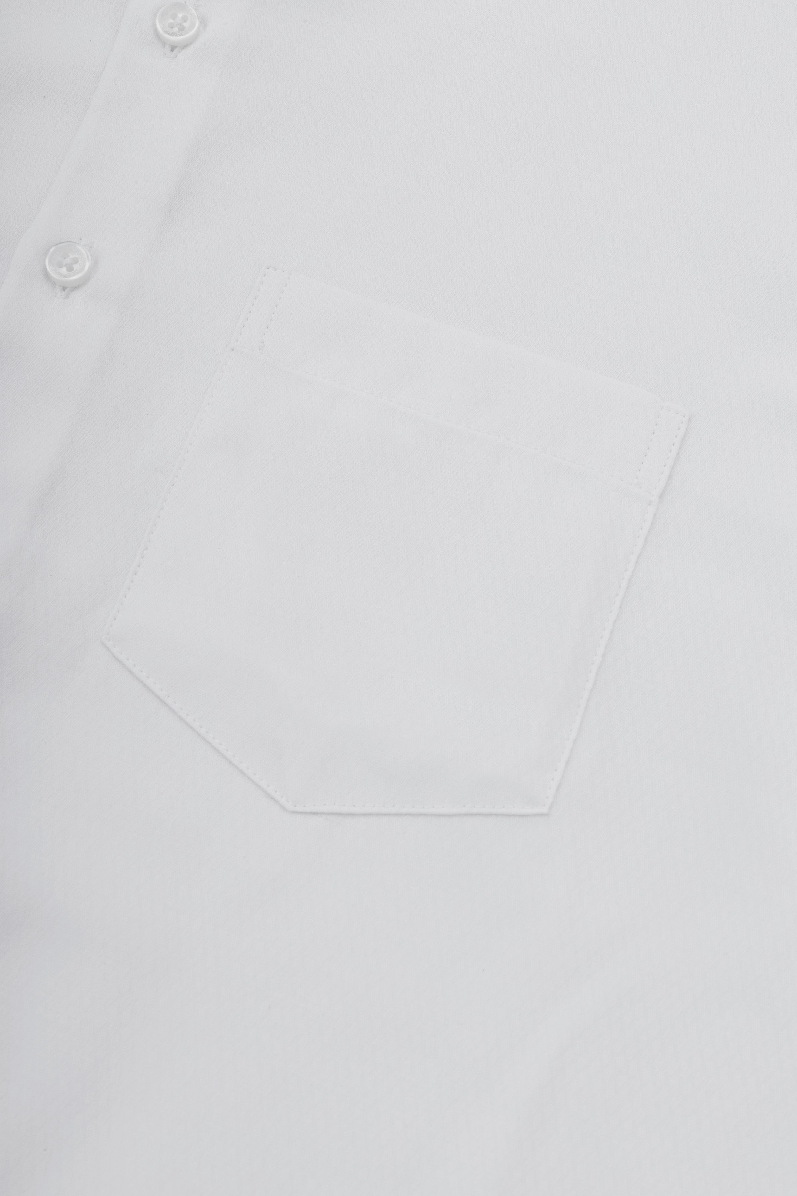 Jacquard White Classic Shirt