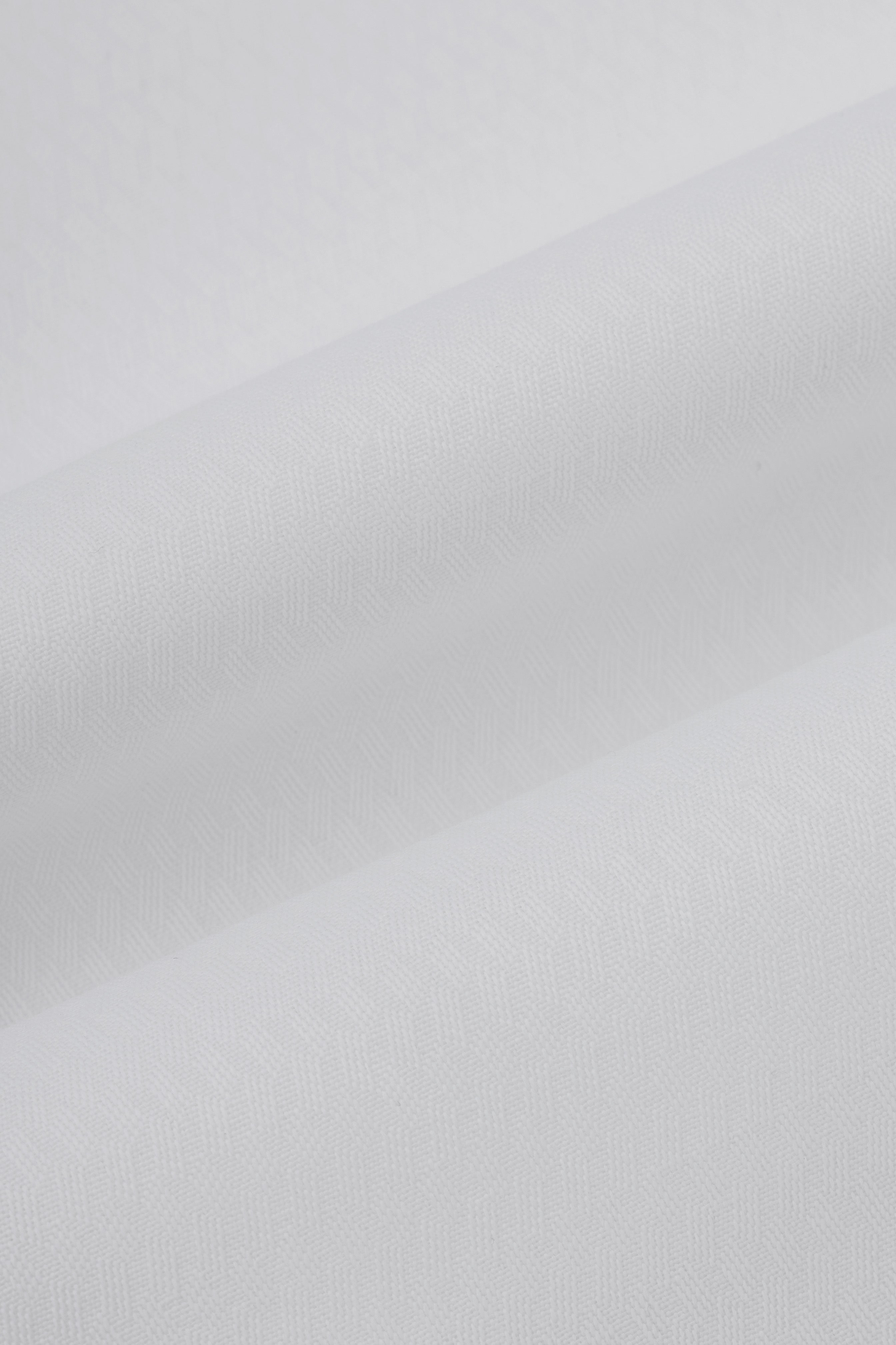Jacquard White Classic Shirt