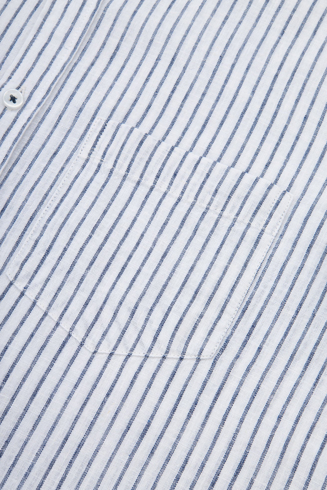 Striped Navy Smart Casual Shirt