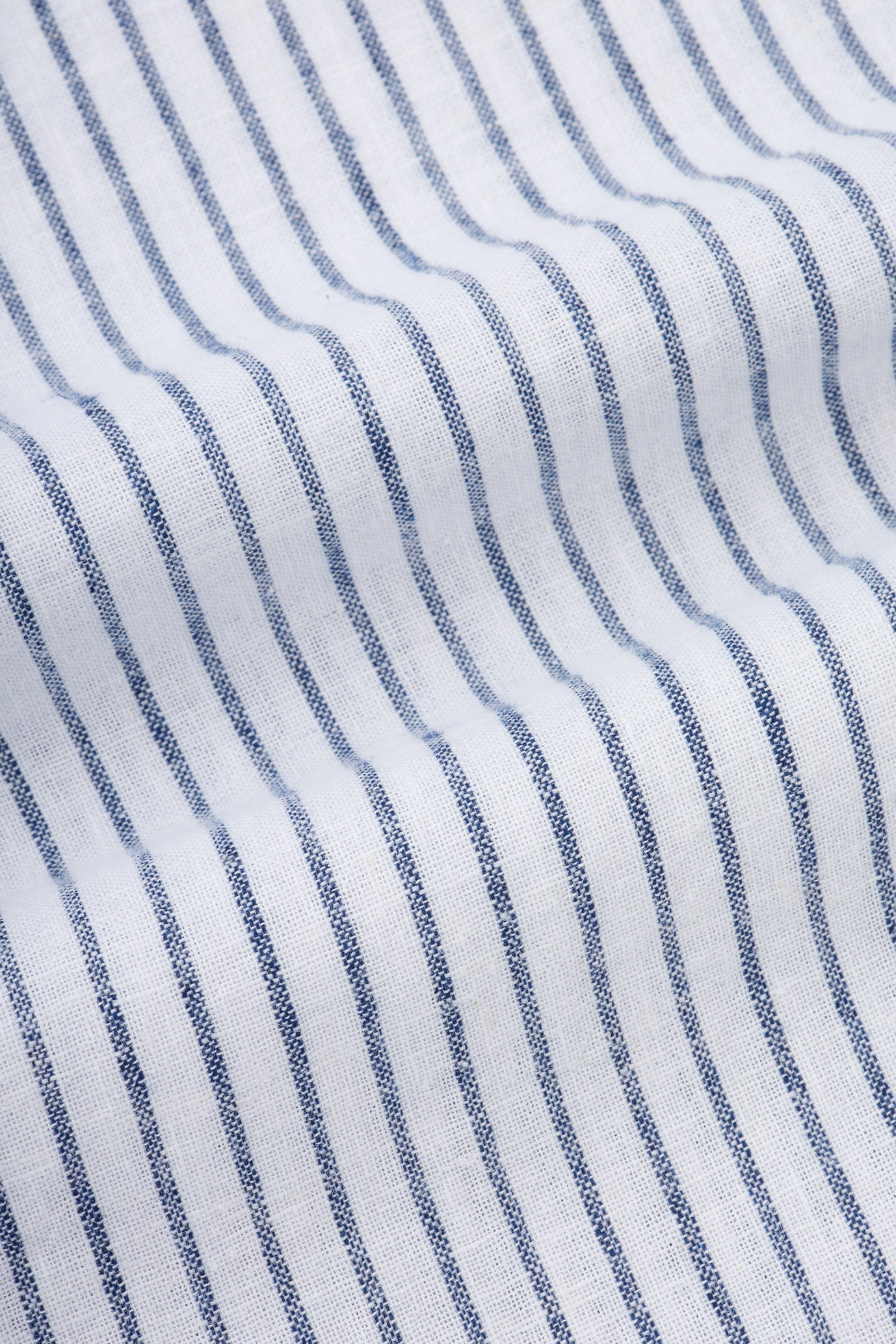 Striped Navy Smart Casual Shirt