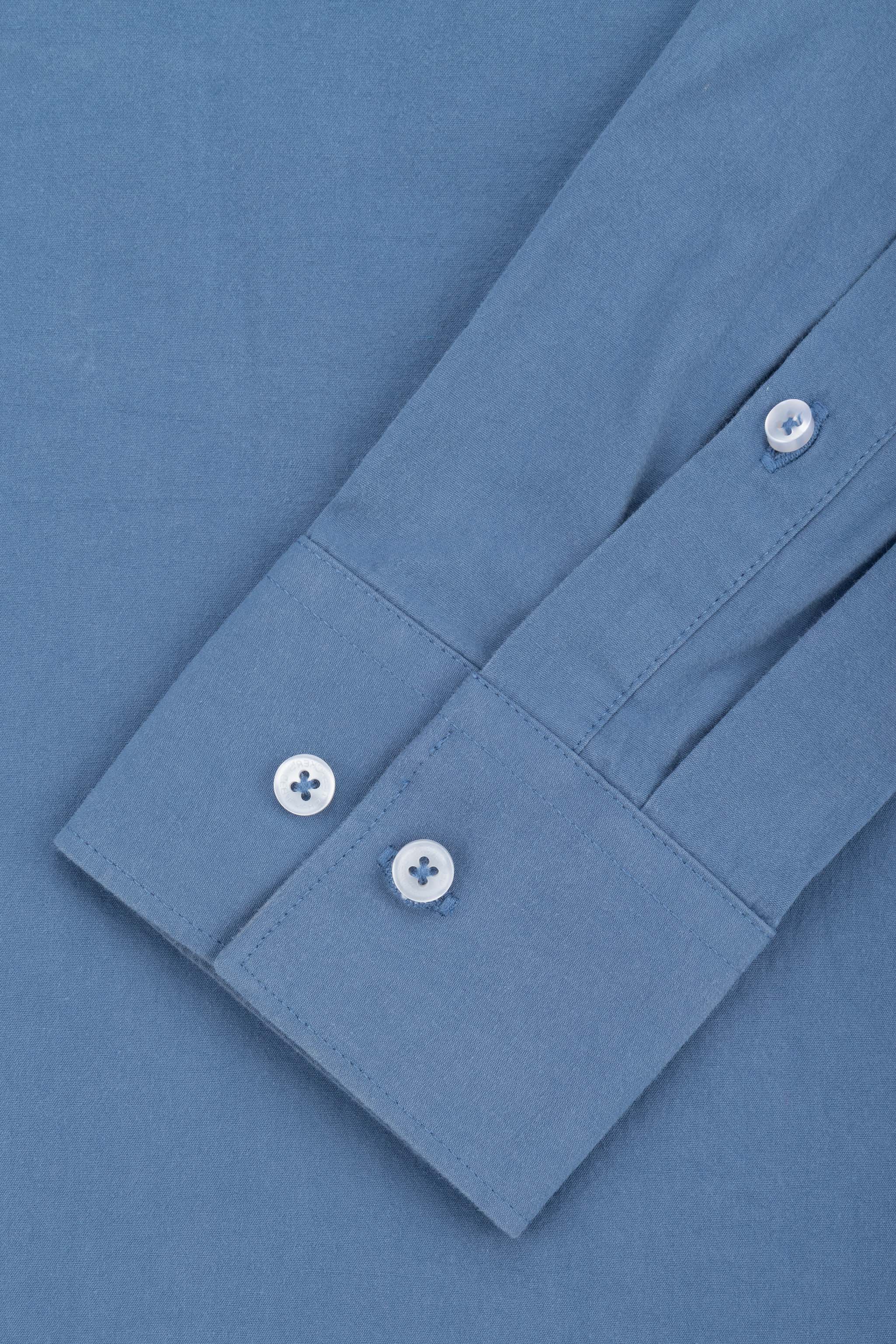 Petroleum Patterned Casual Shirt