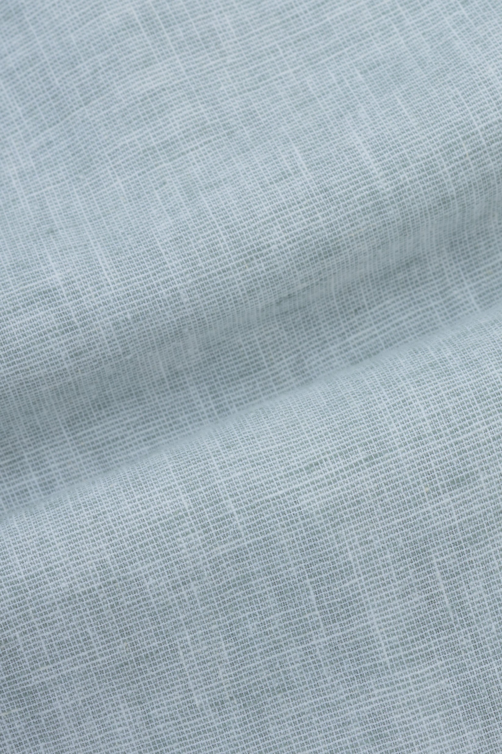 Mint Linen Blend Casual Shirt