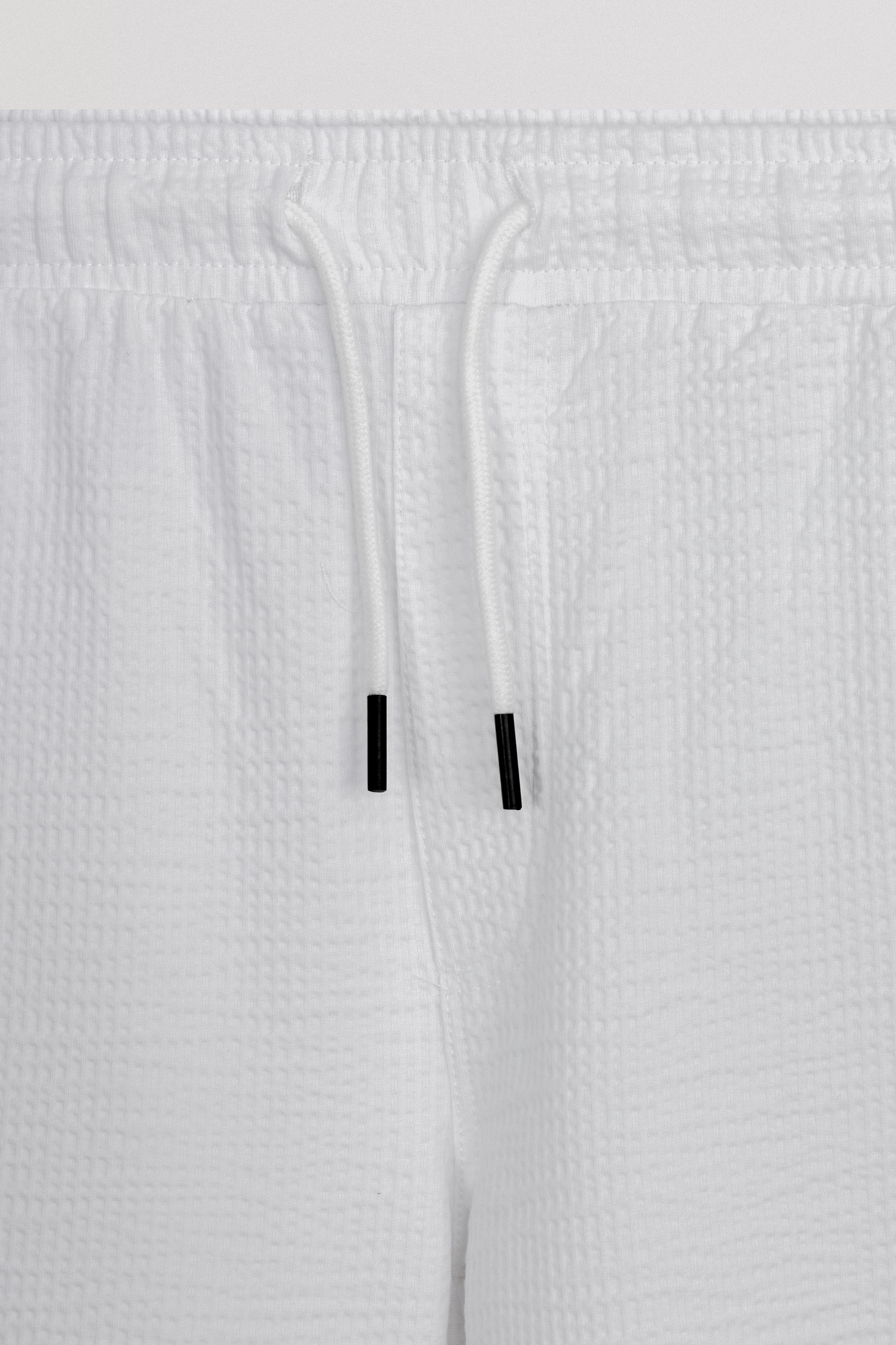 Jacquard White Men's Set