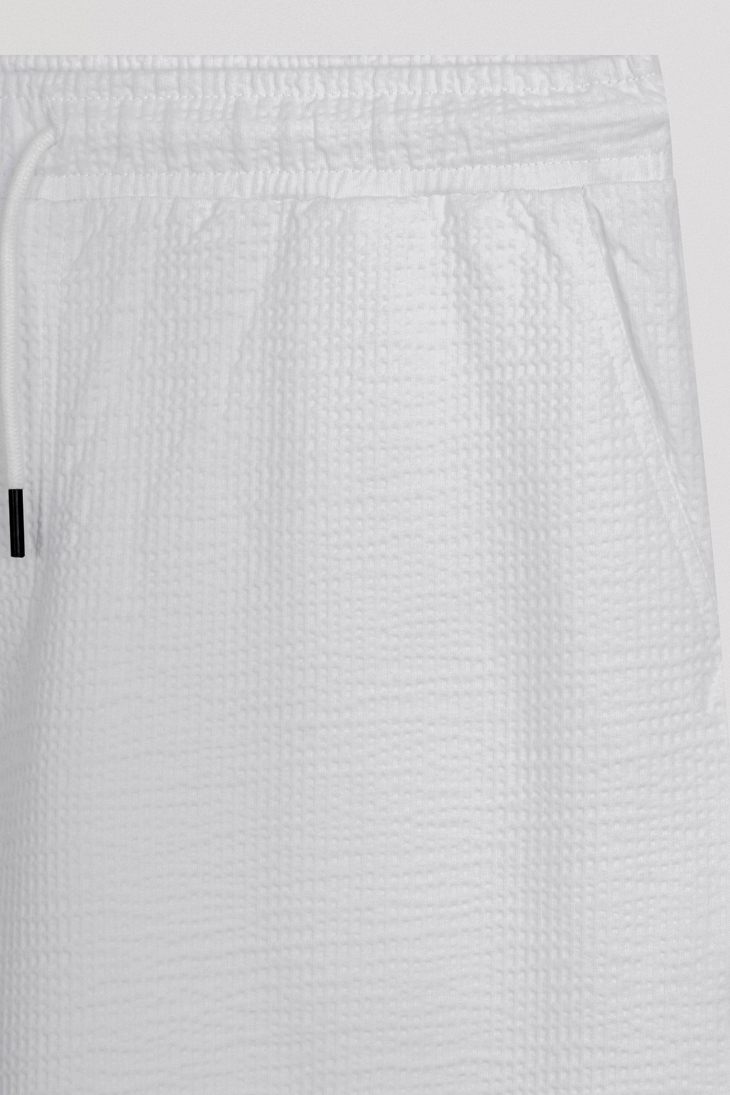 Jacquard White Men's Set