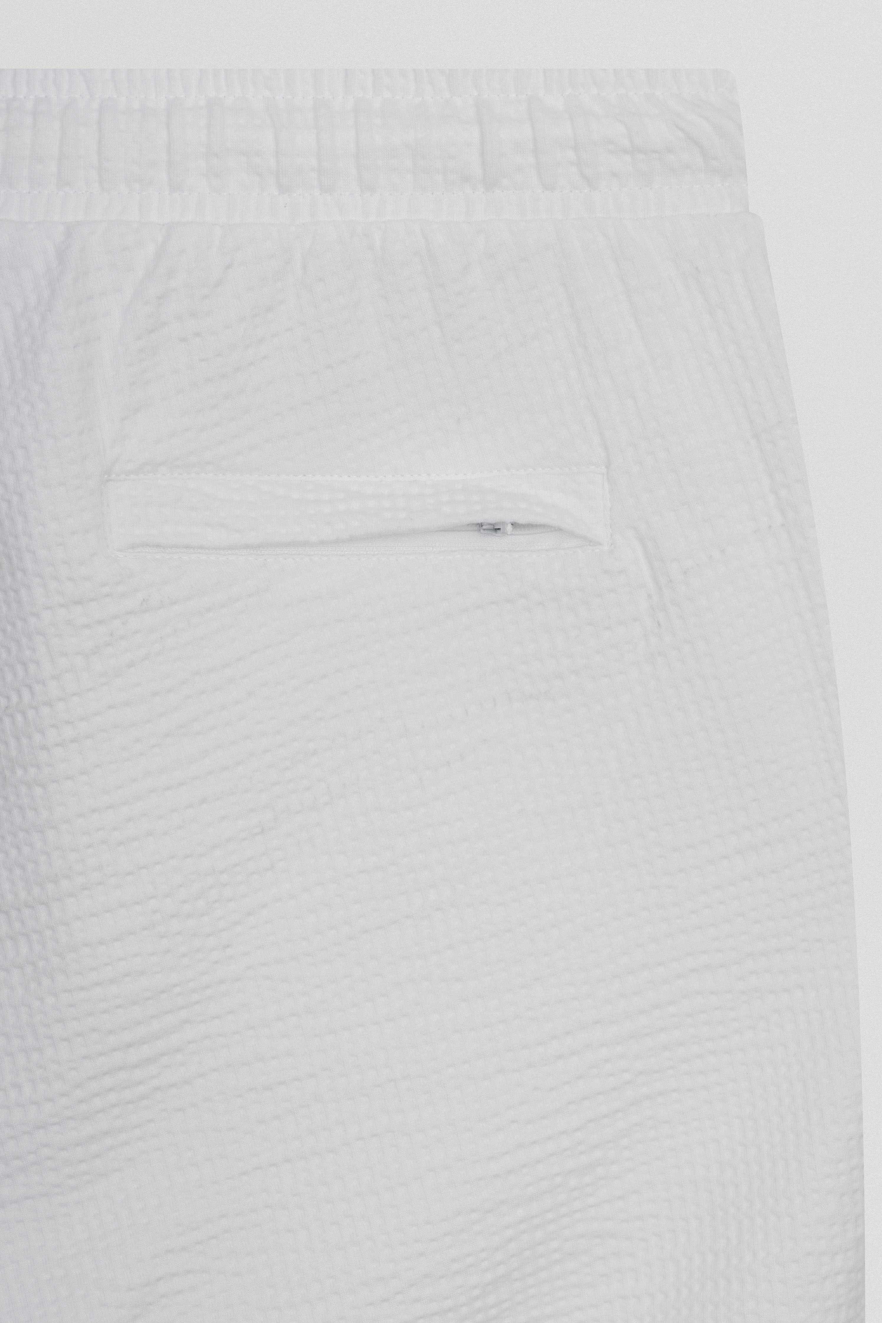Jacquard White Men's Set