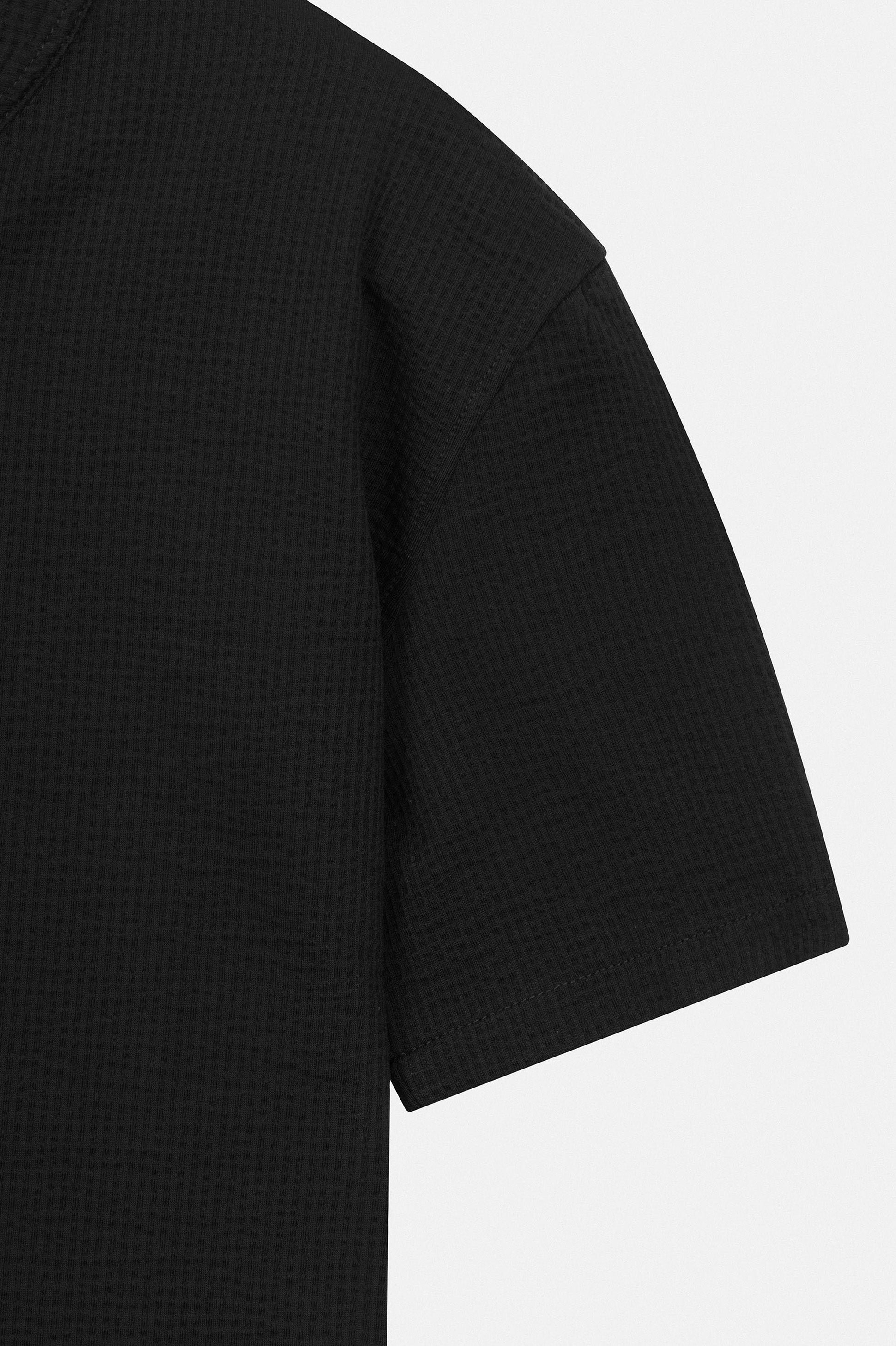 Jacquard Black Men's Set
