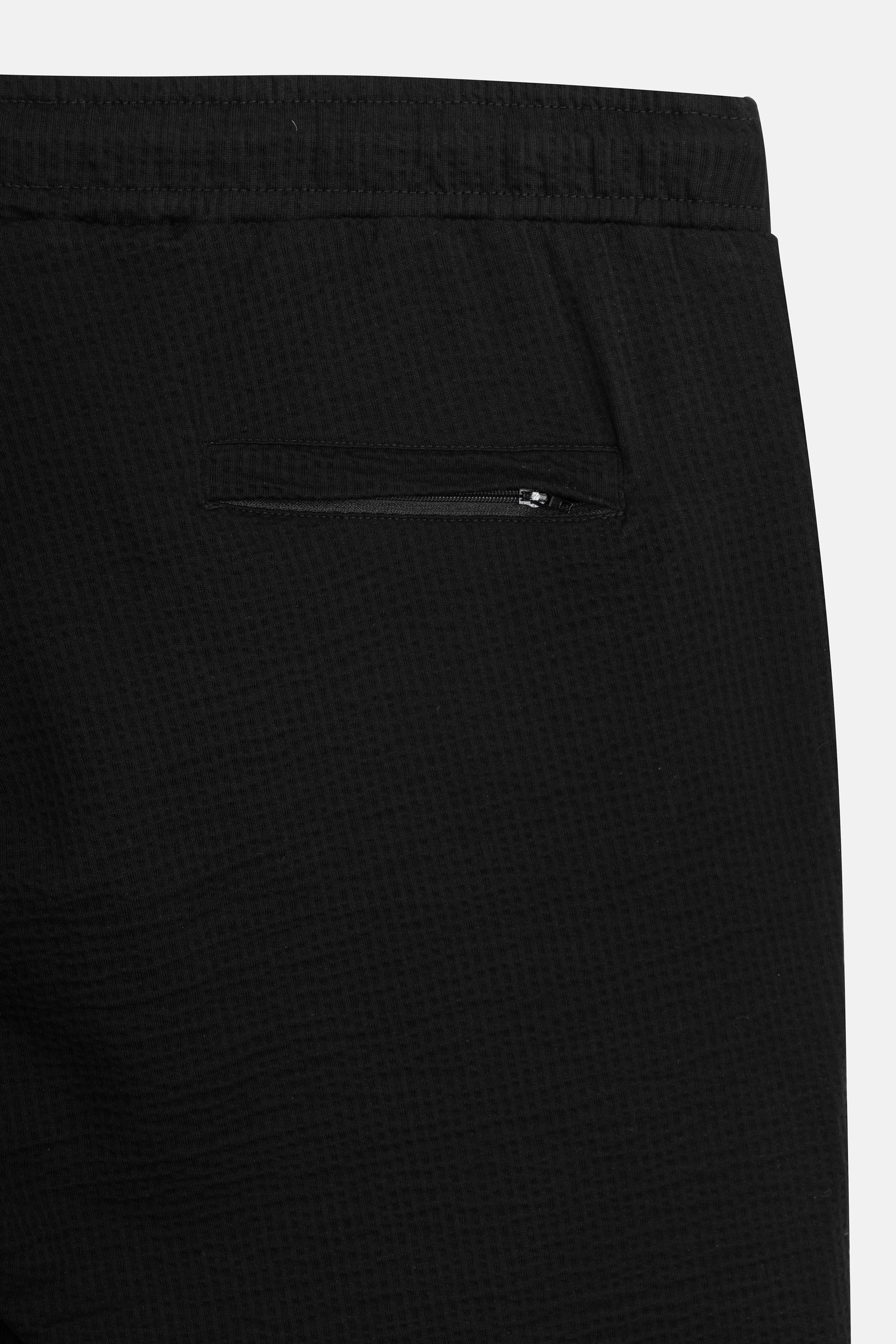 Jacquard Black Men's Set