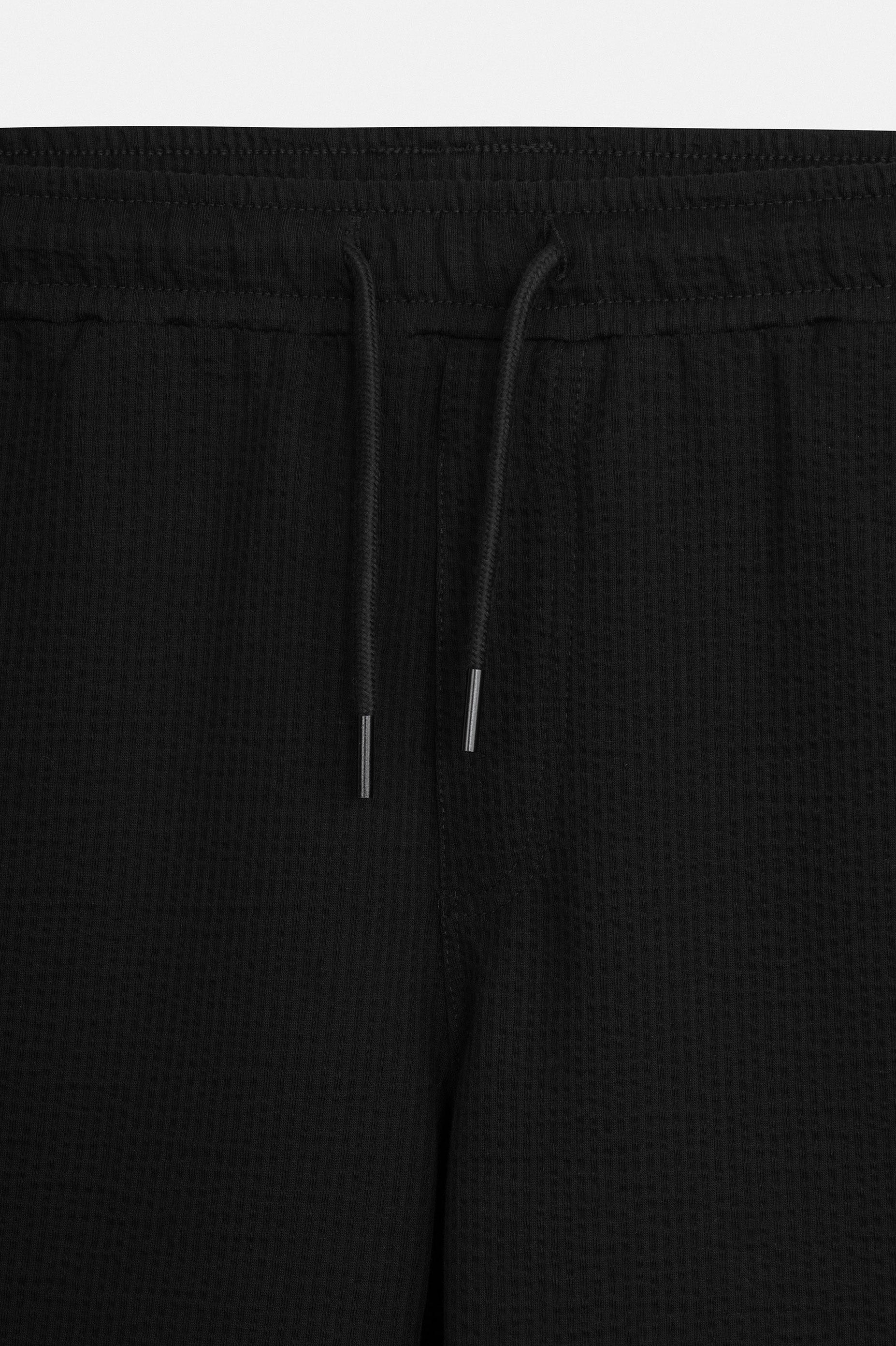 Jacquard Black Men's Set