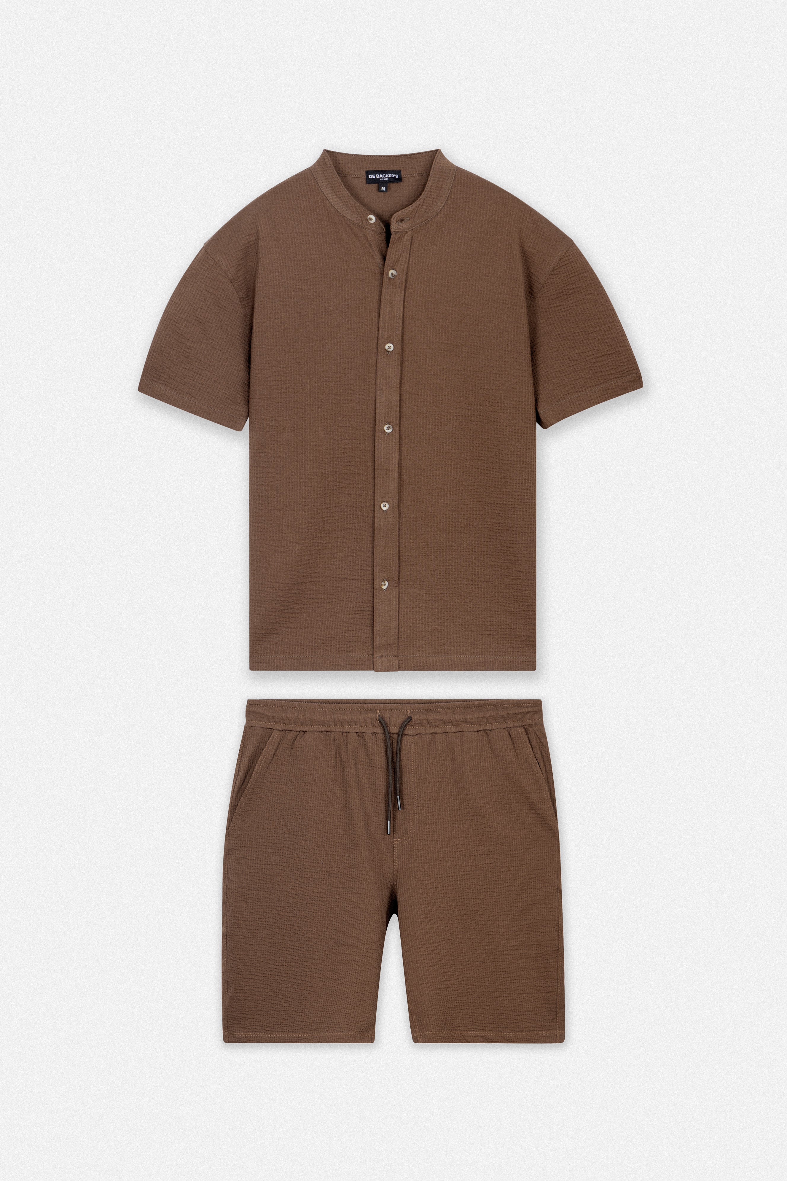 Jacquard Brown Men's Set