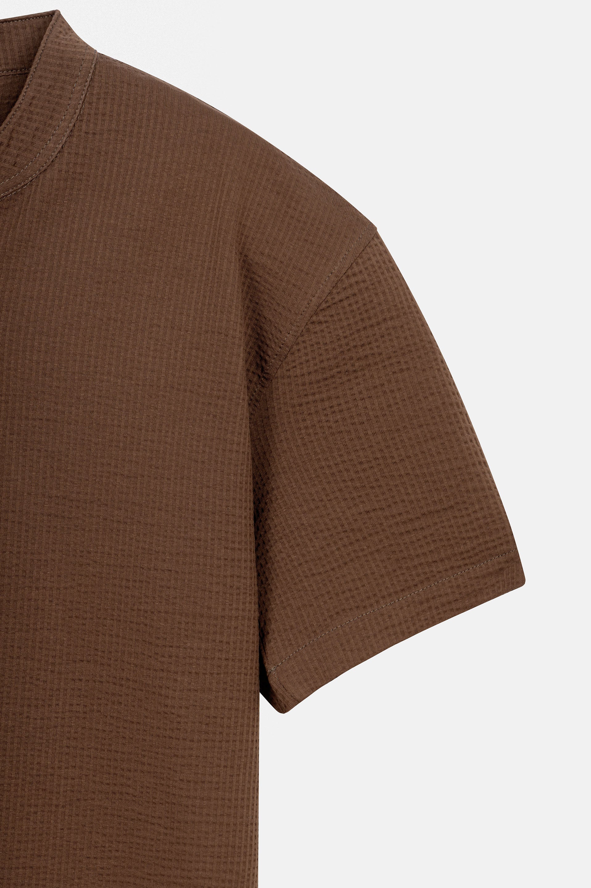 Jacquard Brown Men's Set
