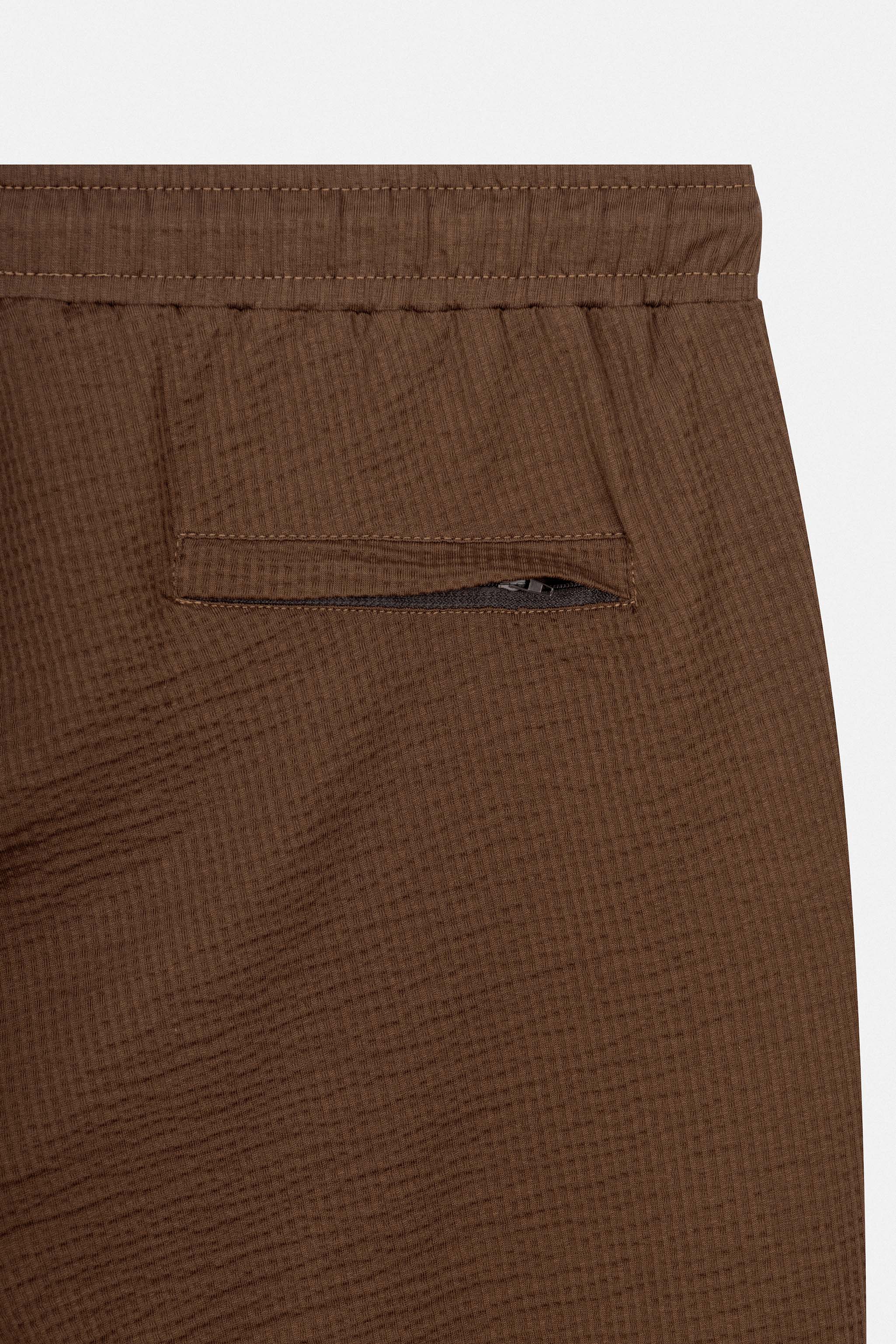 Jacquard Brown Men's Set