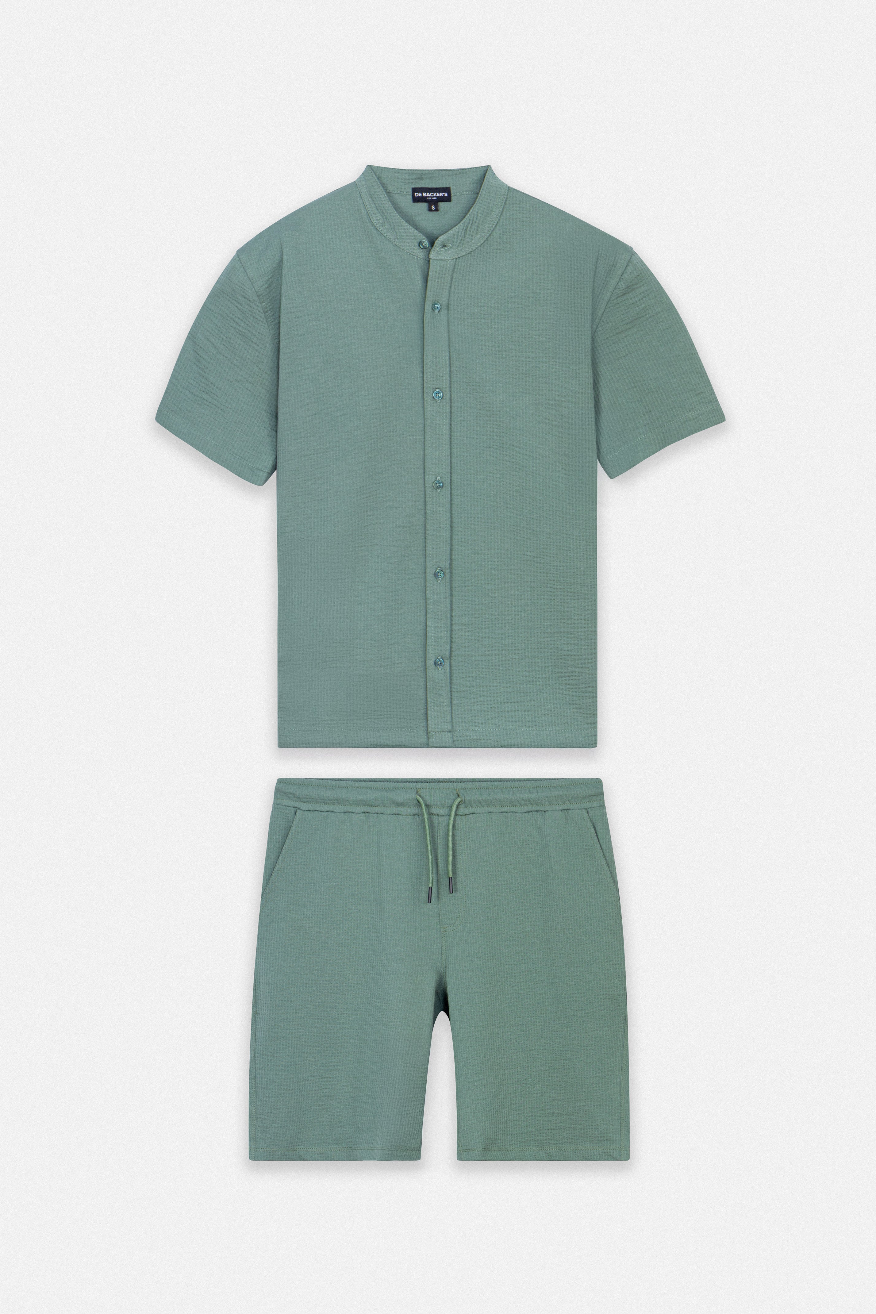 Jacquard Green Men's Set