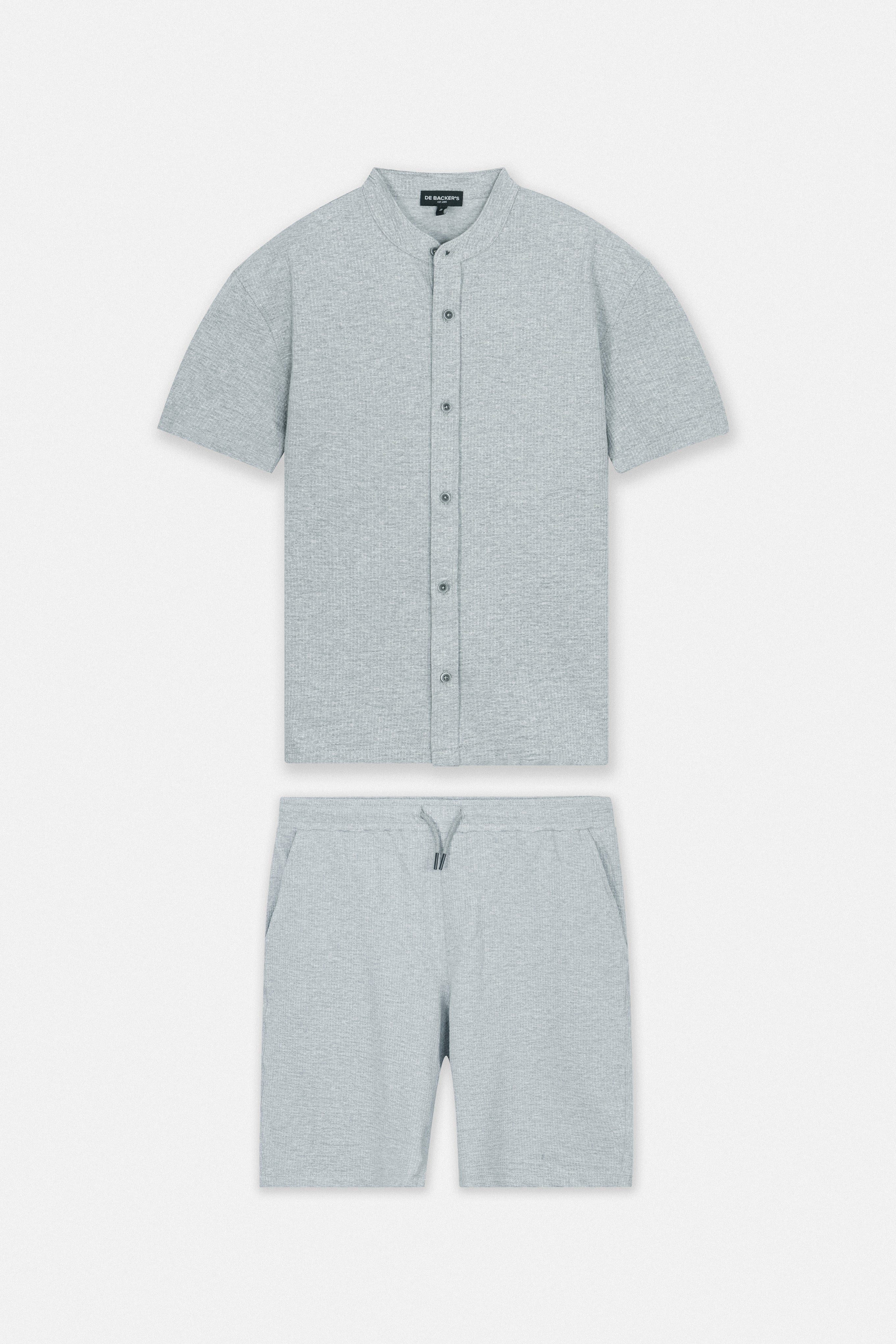 Jacquard Gray Men's Set